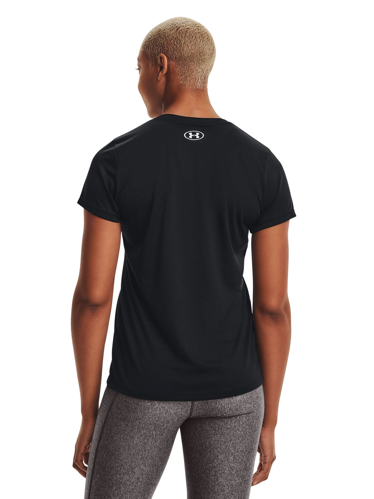 Camiseta Fútbol Mujer Color Negro-4