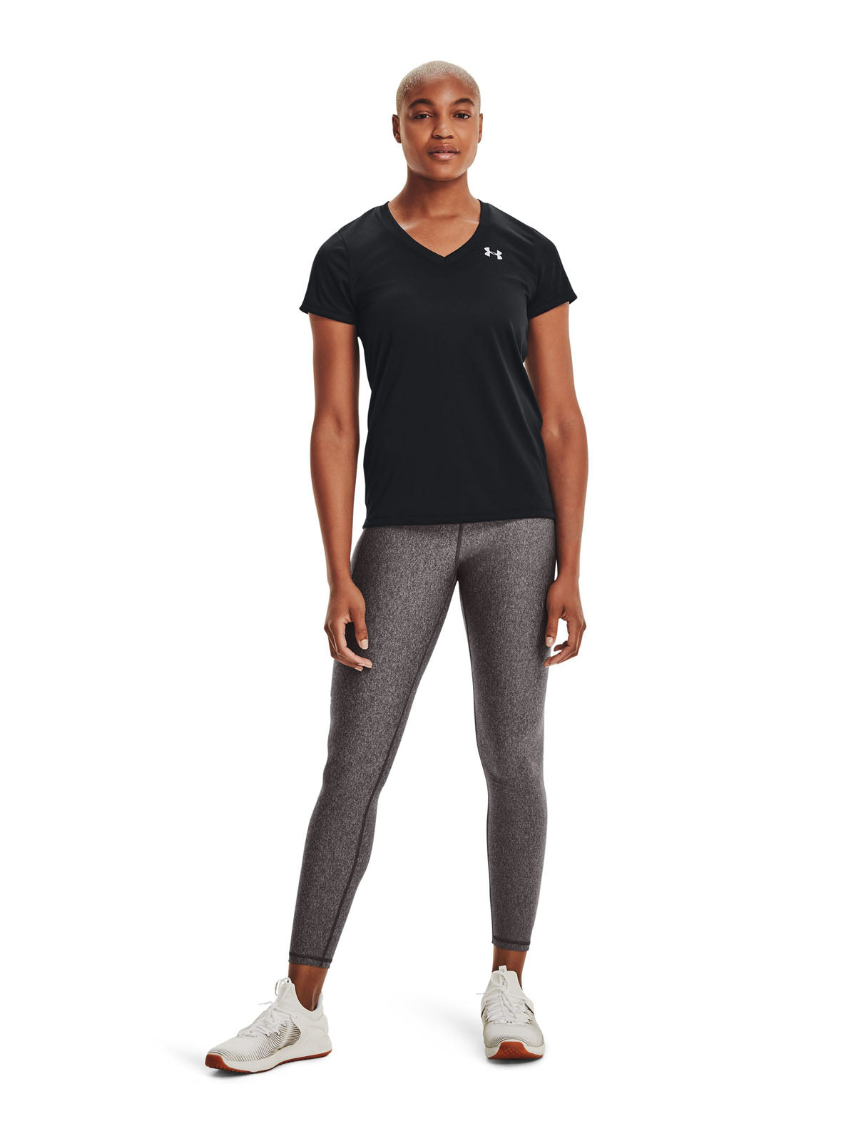 Camiseta Fútbol Mujer Color Negro-5