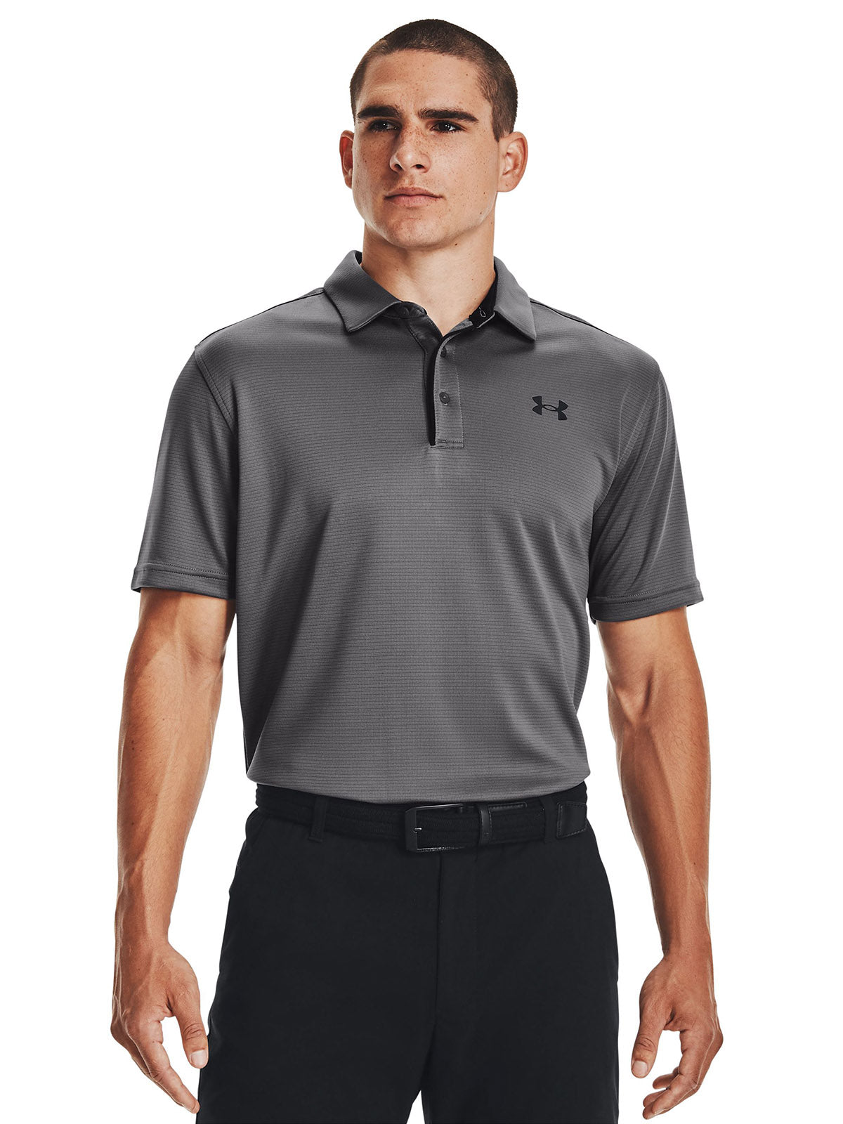Polo Golf Hombre Color Gris-3
