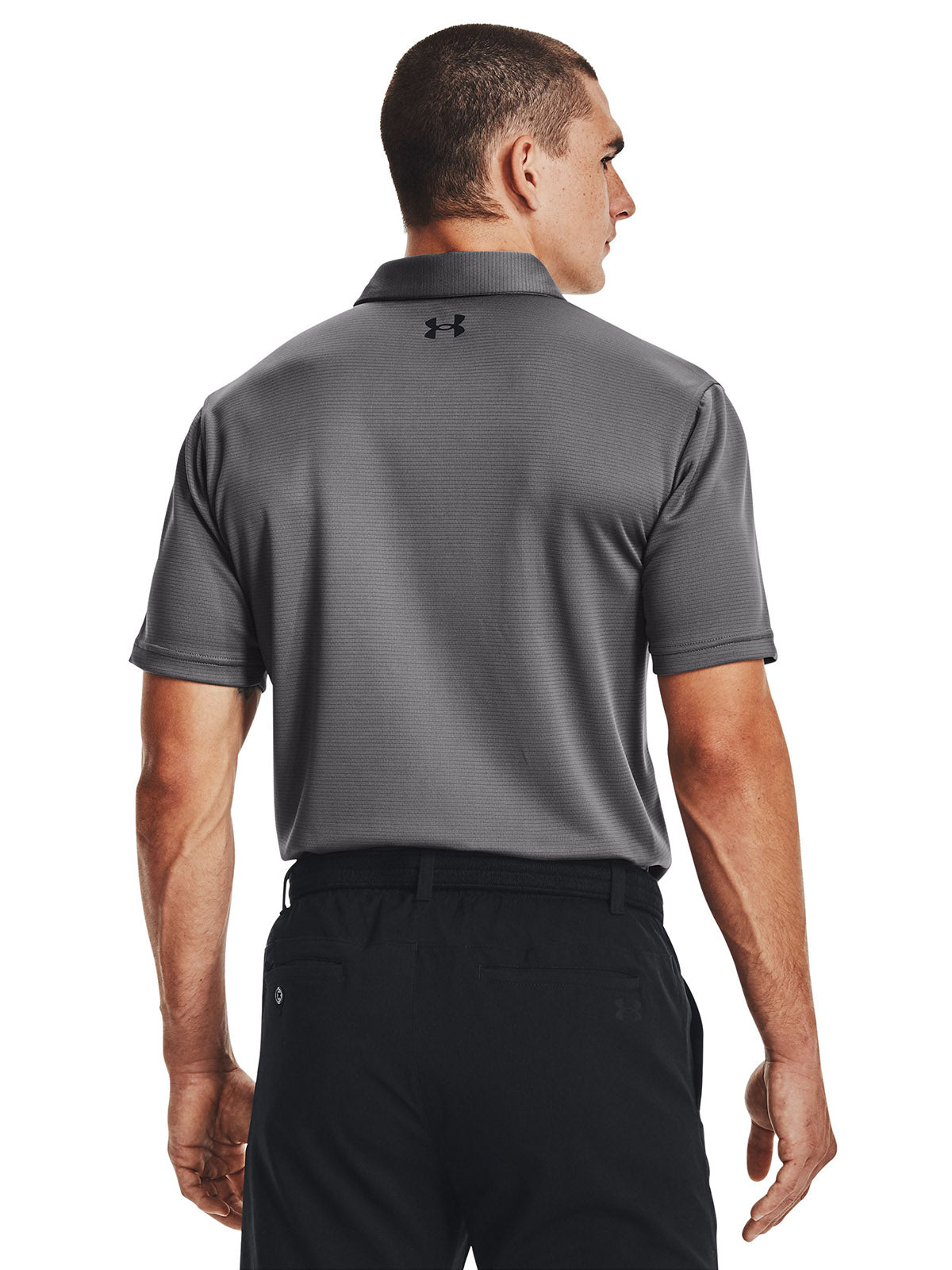 Polo Golf Hombre Color Gris-4