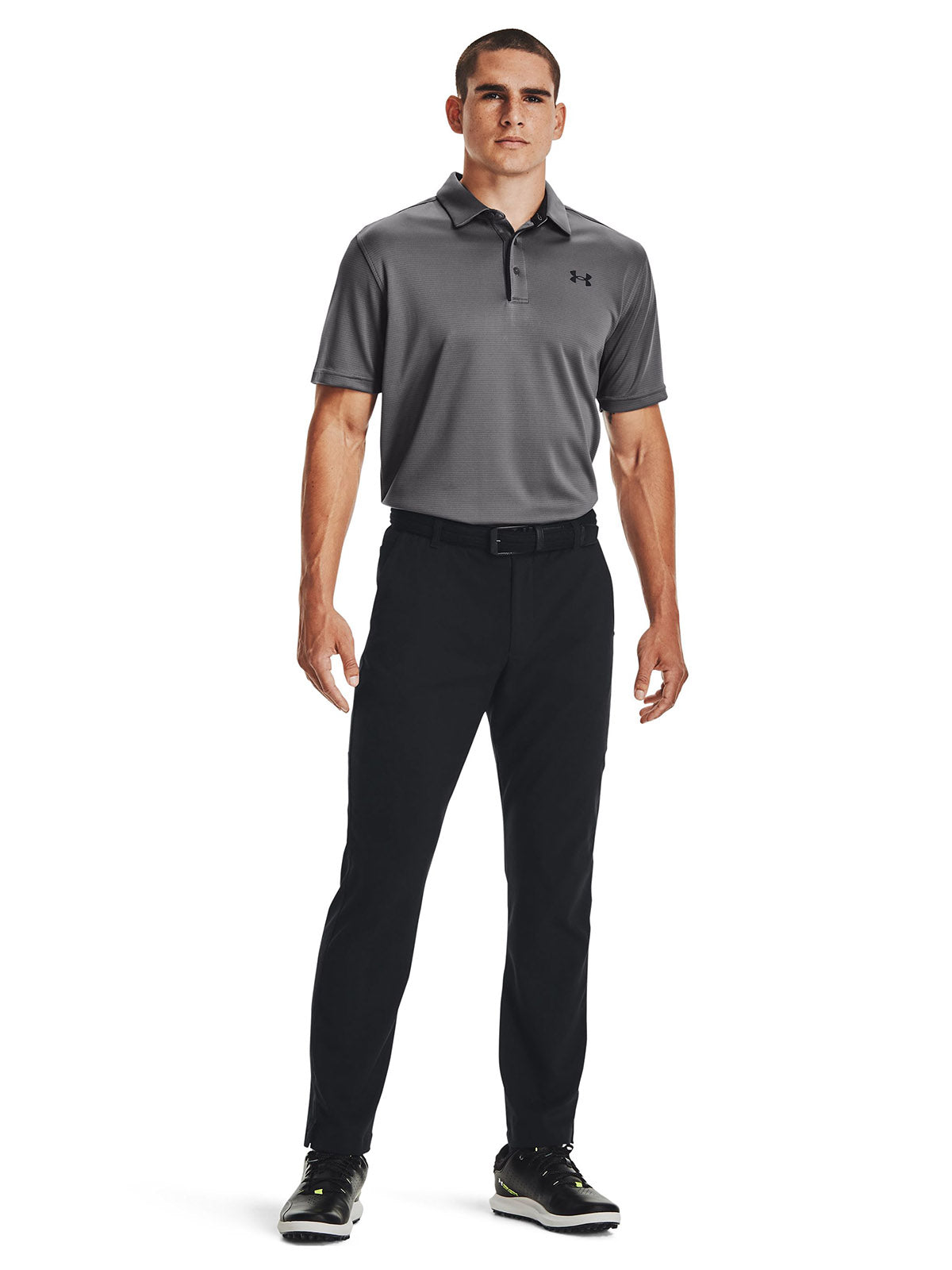 Polo Golf Hombre Color Gris-5