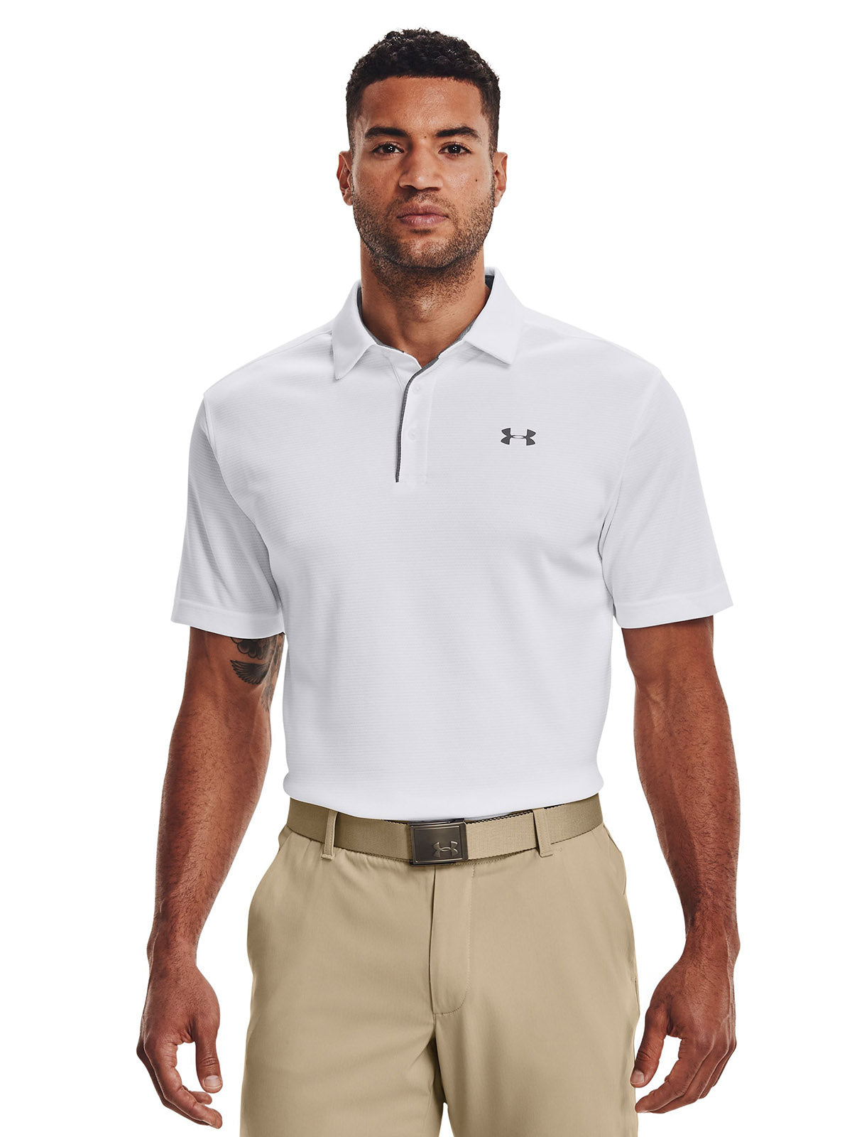 Polo Golf Hombre Color Blanco-3