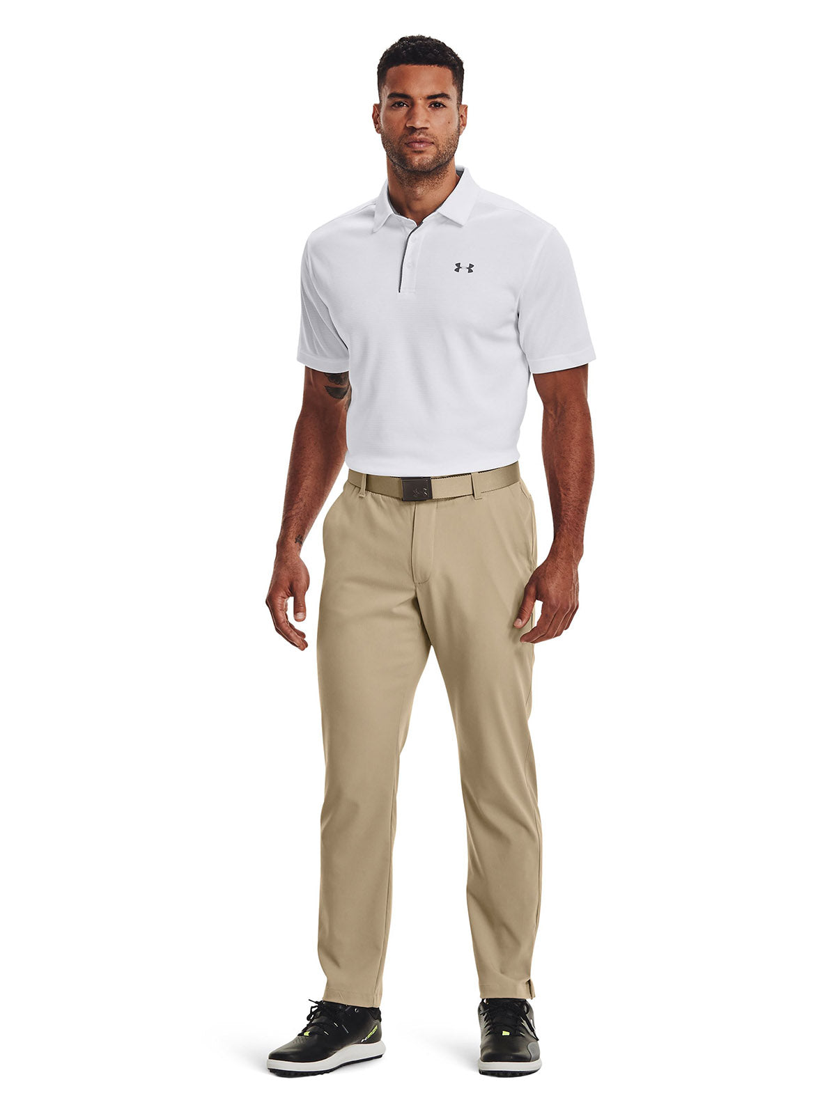 Polo Golf Hombre Color Blanco-5
