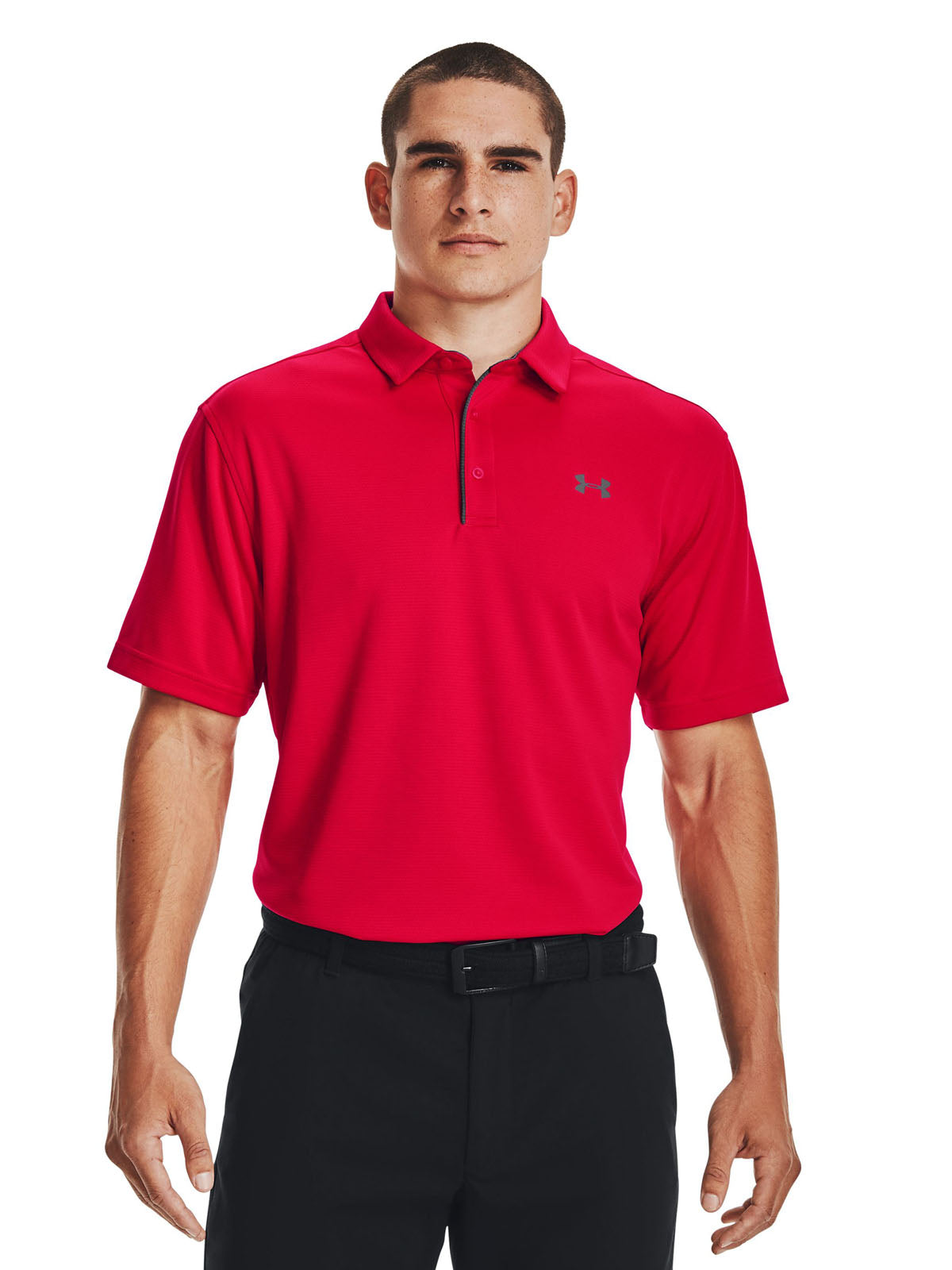 Polo Golf Hombre Color Rojo-3