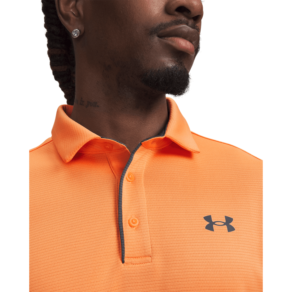 Camiseta Golf Hombre Color Naranja