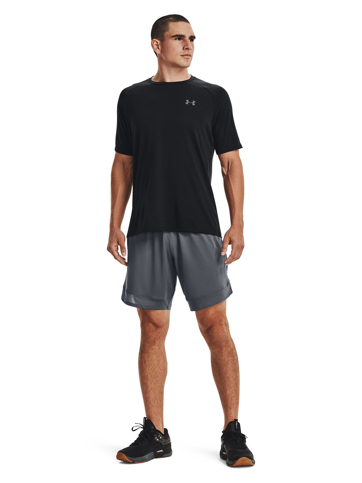 Camiseta Fútbol Hombre Color Negro-5