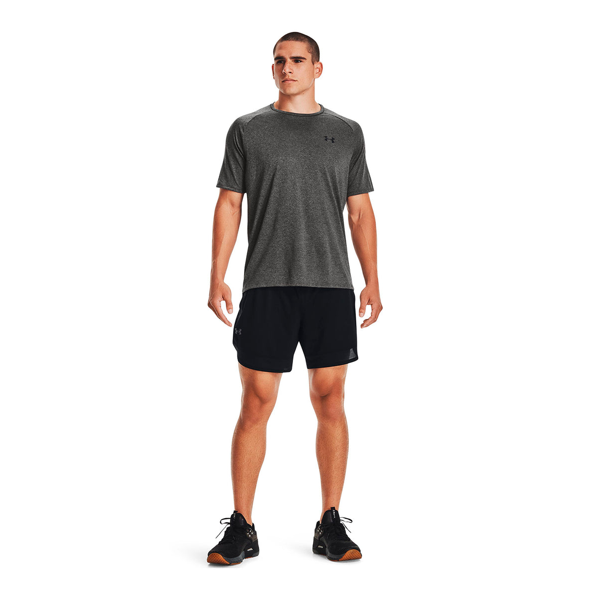 Camiseta Fútbol Hombre Color Gris-5