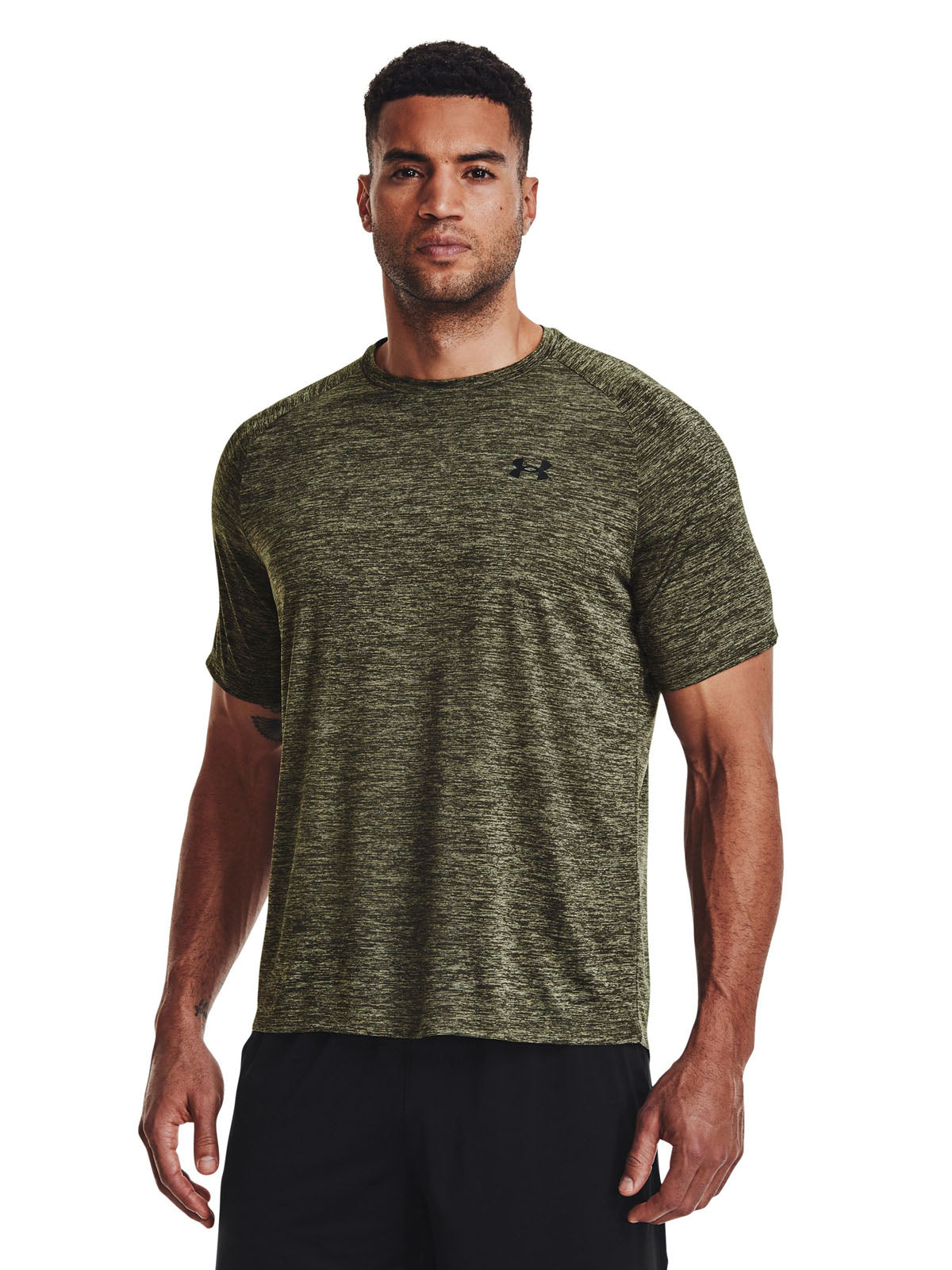 Camiseta Training Hombre Color Verde-3