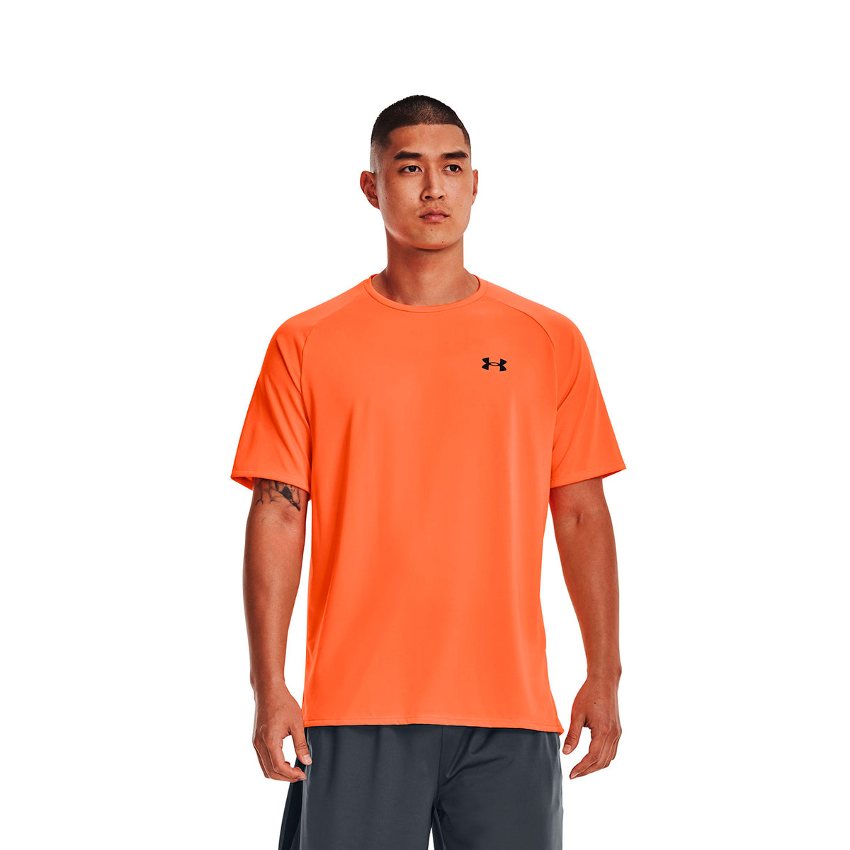 Camiseta Fútbol Hombre Color Naranja-3