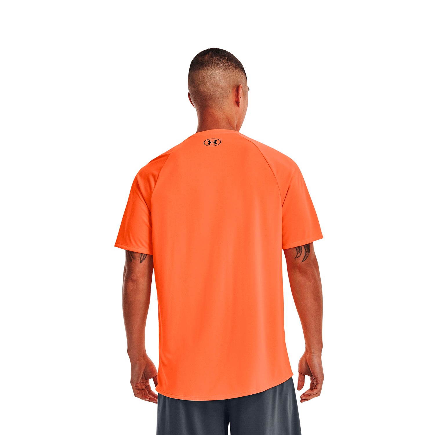 Camiseta Fútbol Hombre Color Naranja-4