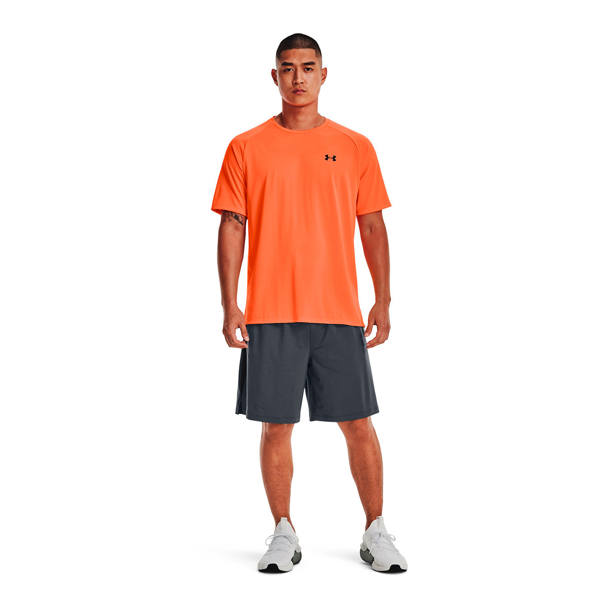 Camiseta Fútbol Hombre Color Naranja-5