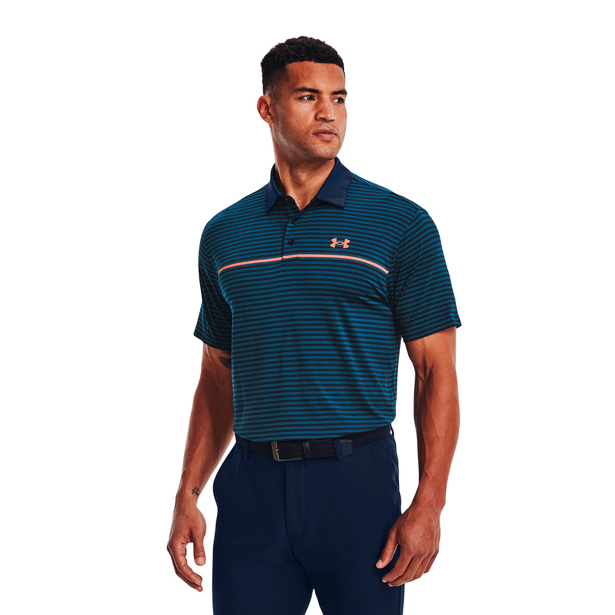Polo Golf Hombre Color Azul-3
