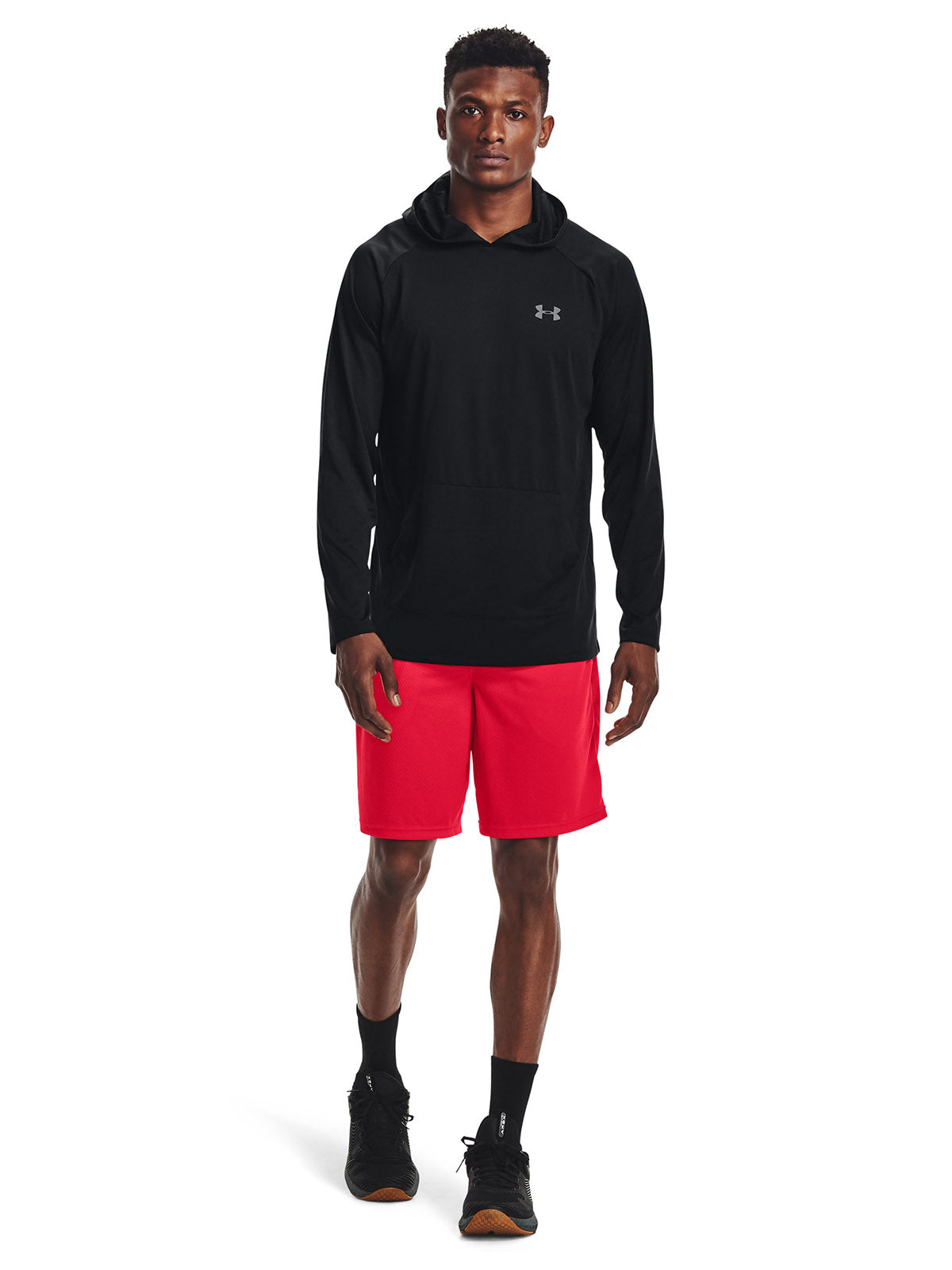 Short Training Hombre Color Rojo-5