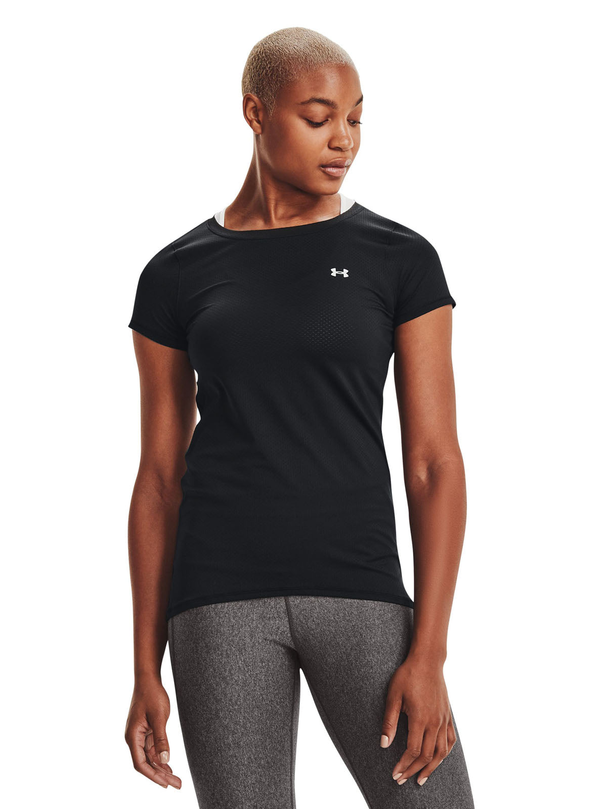 Camiseta Fútbol Mujer Color Negro-3