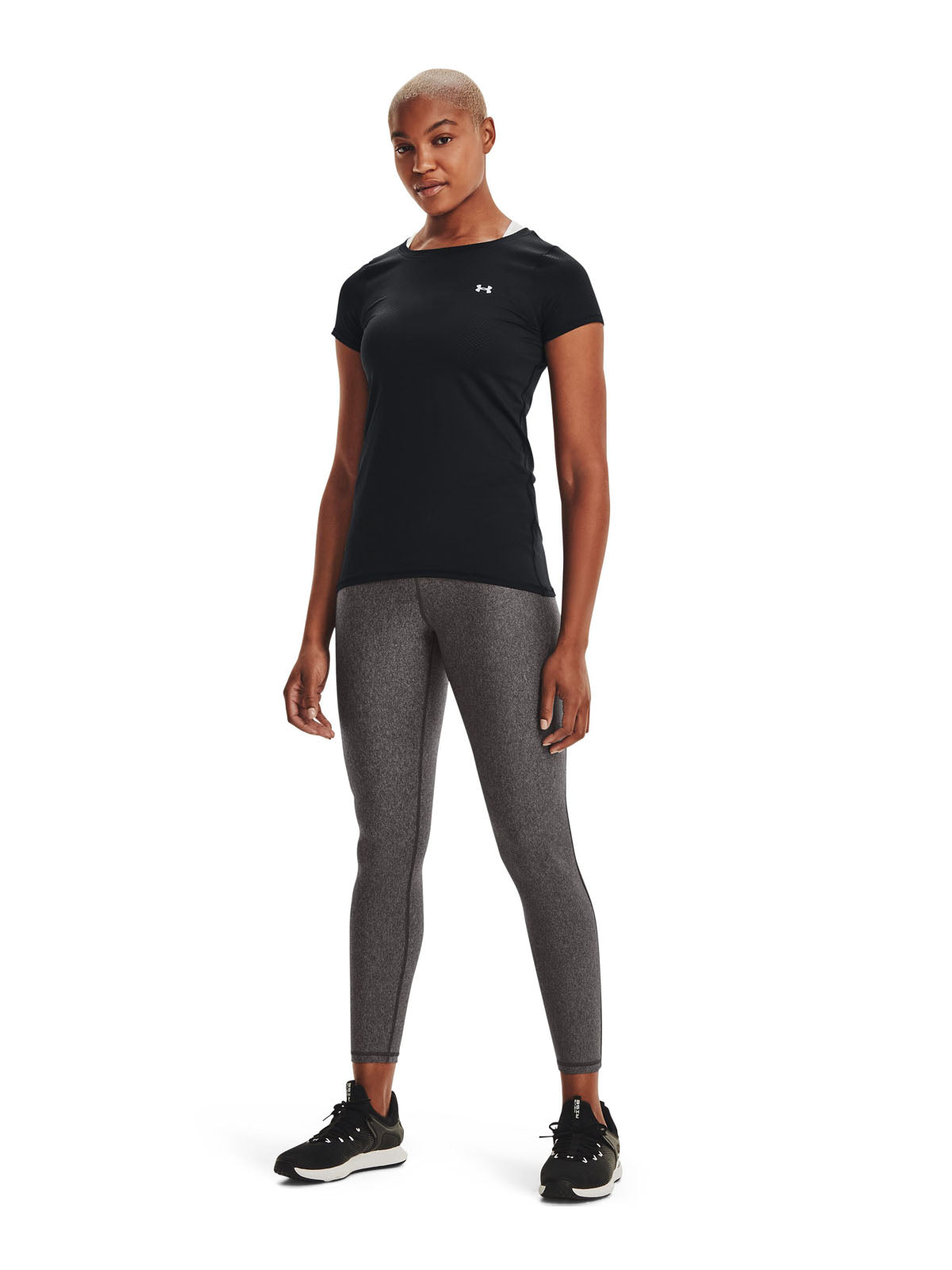Camiseta Fútbol Mujer Color Negro-5