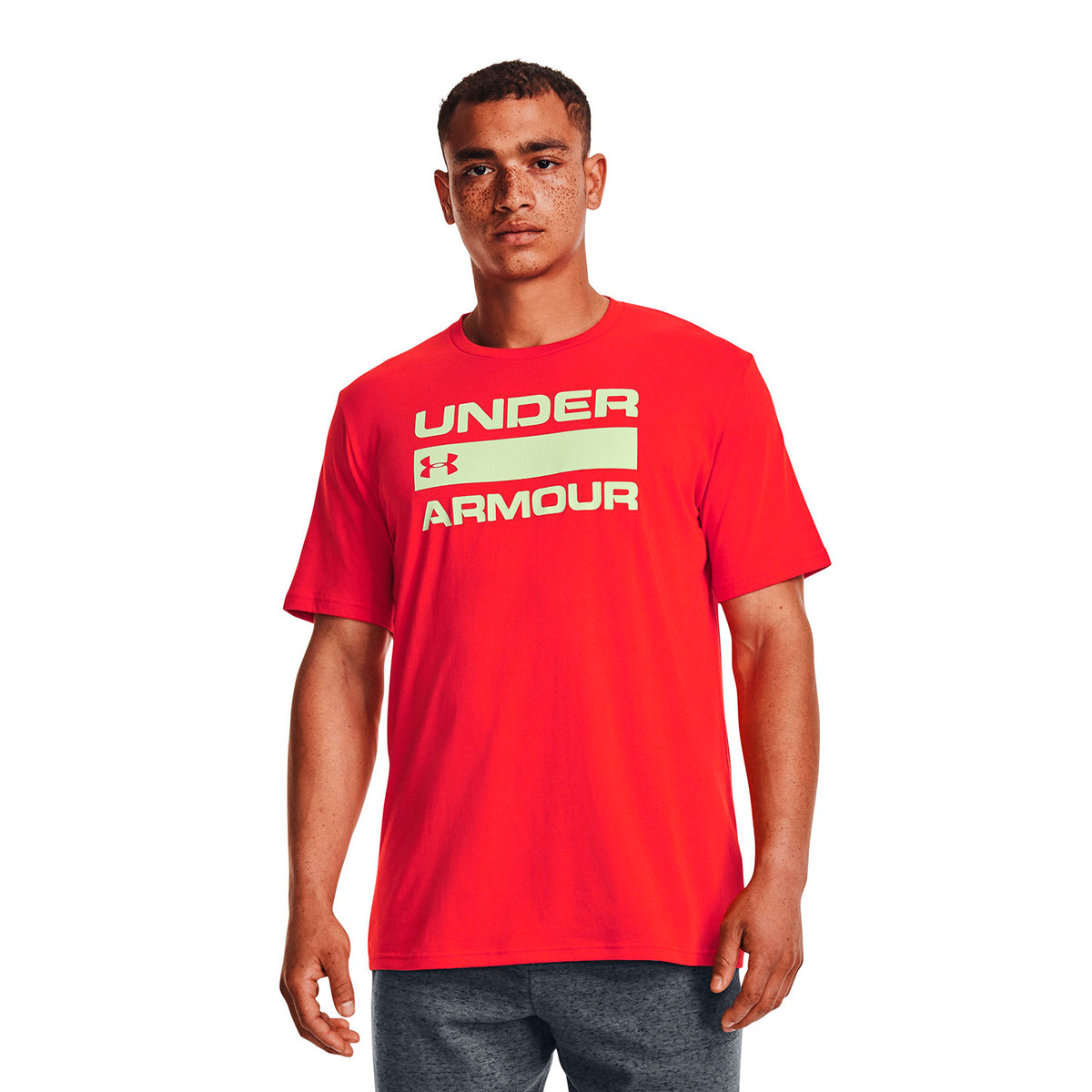 Camiseta Training Hombre Color Rojo-3