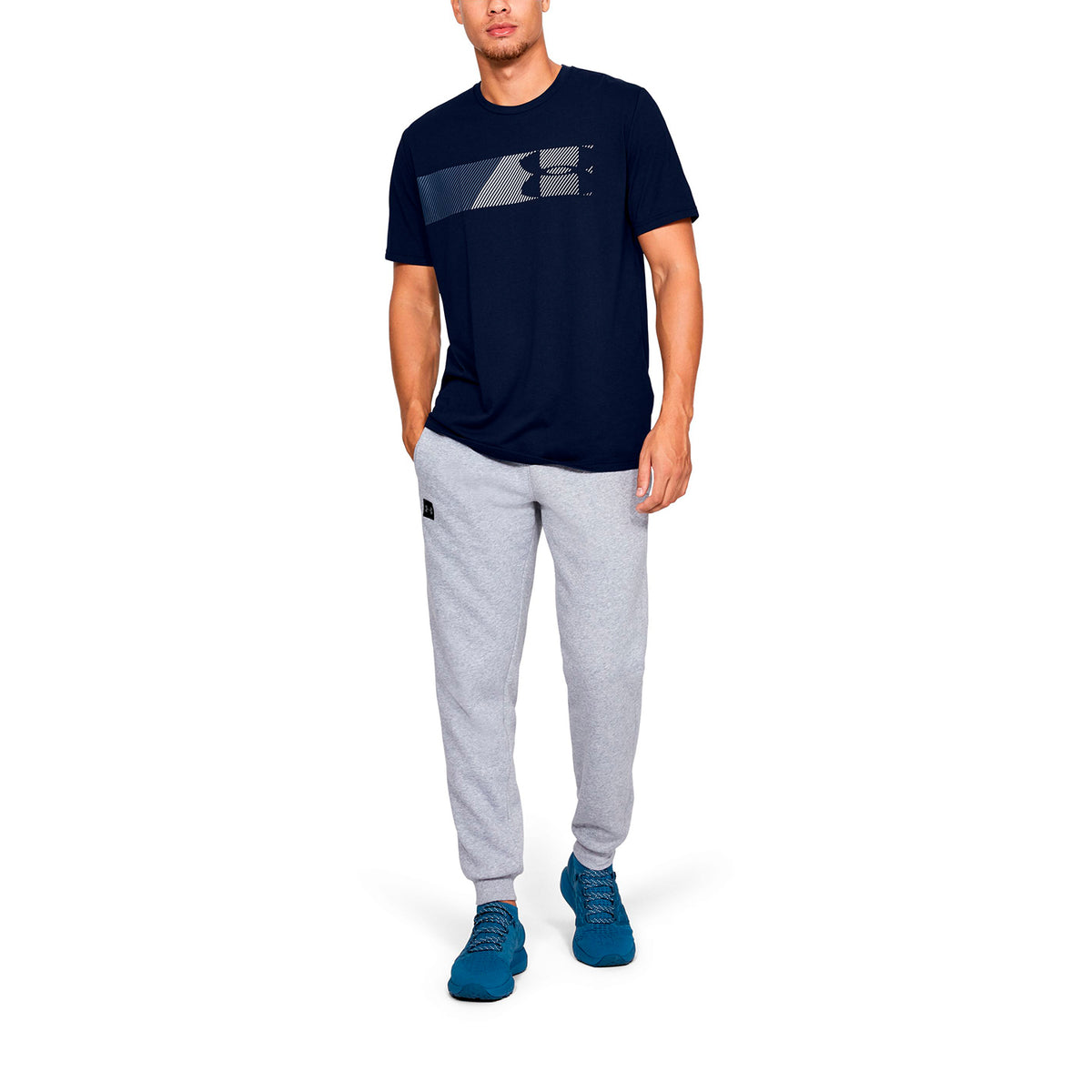Camiseta Training Hombre Color Azul-5