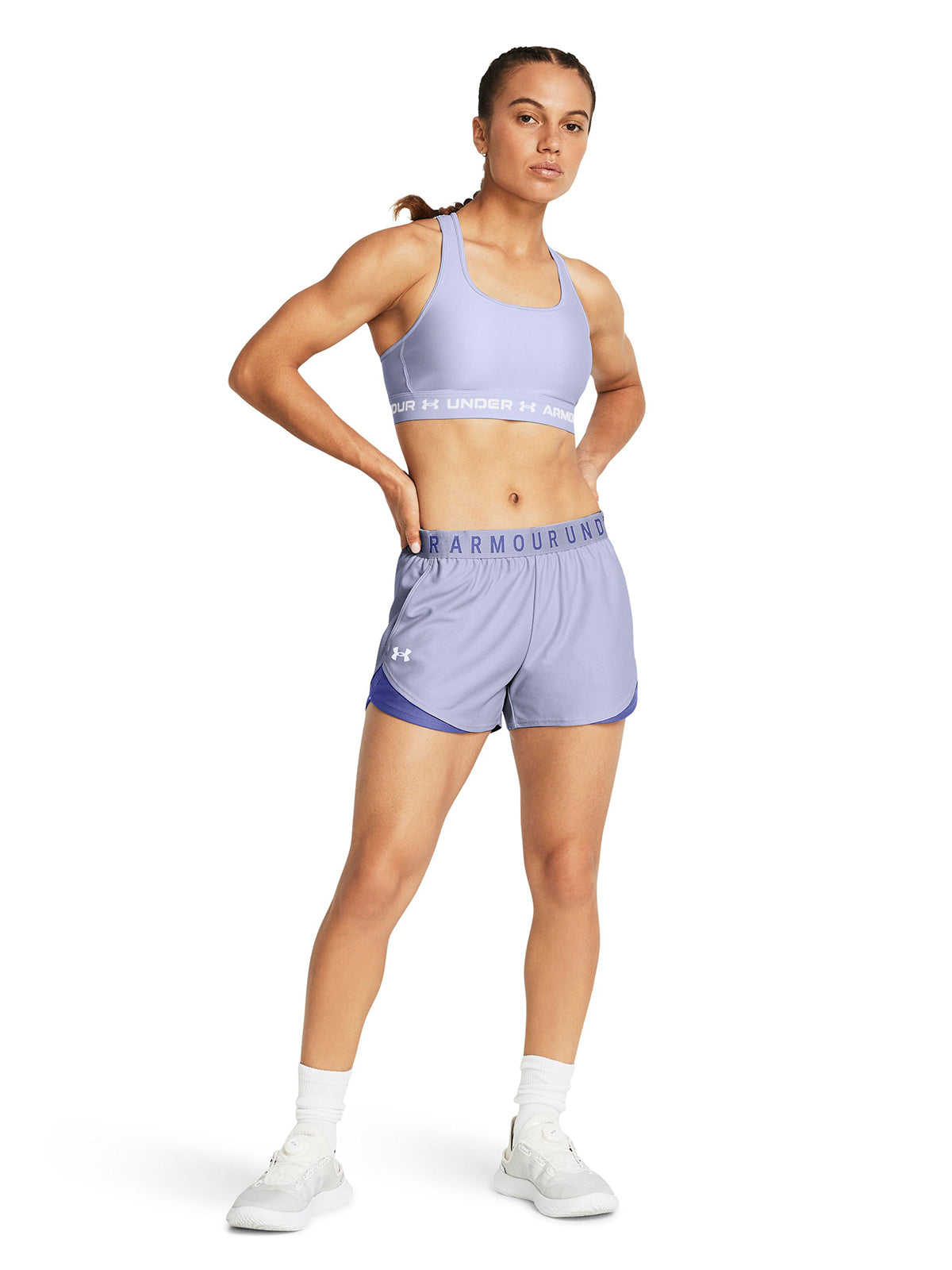 Short Training Mujer Color Azul-5