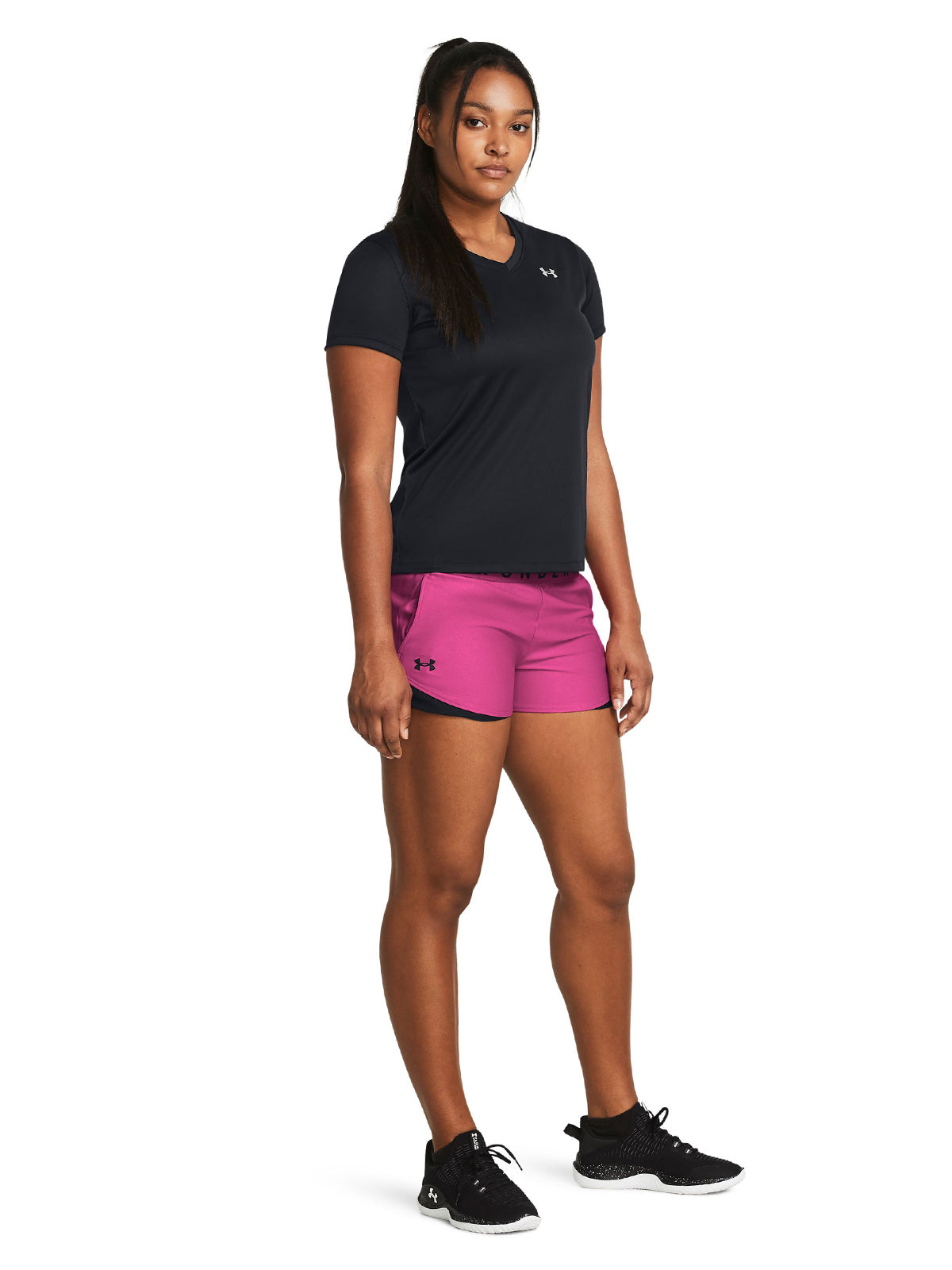 Short Training Mujer Color Rosado-3