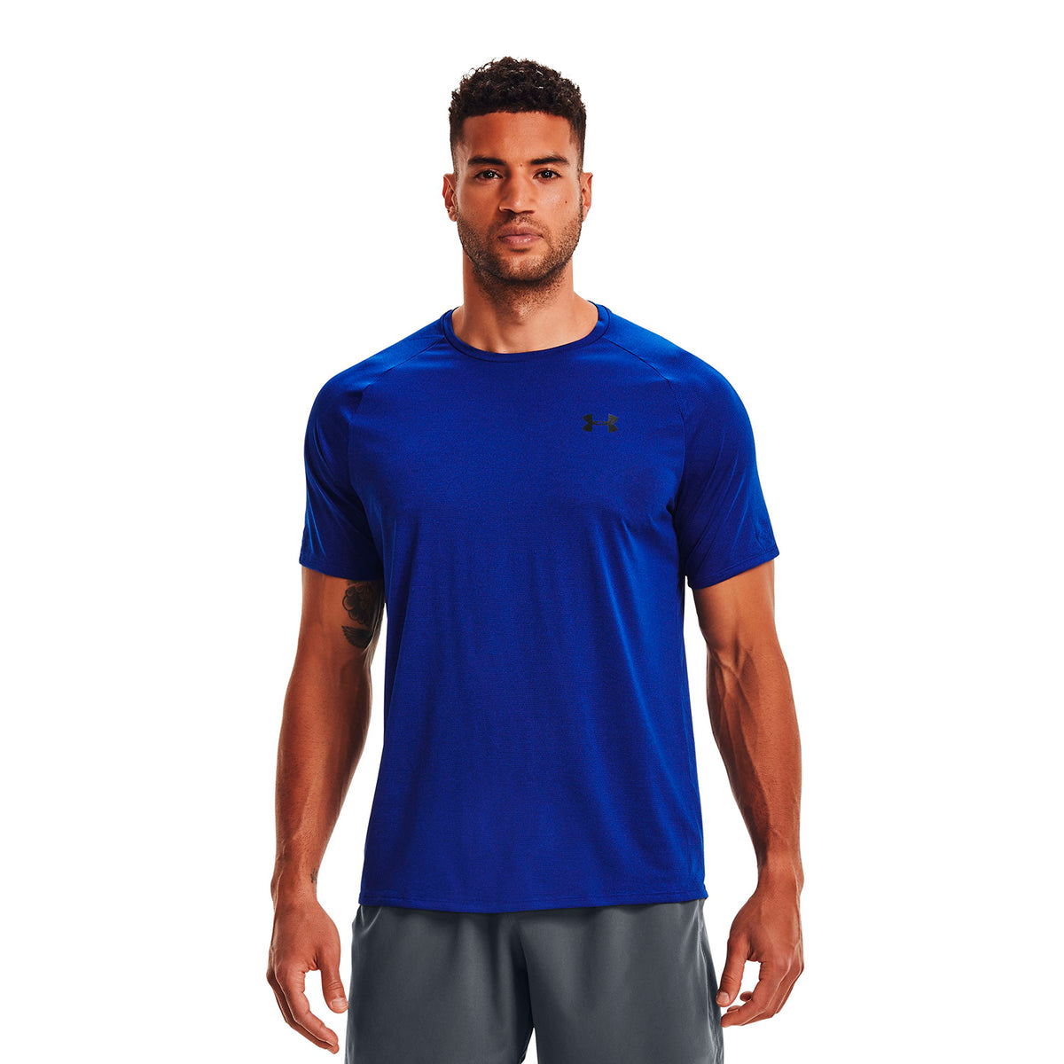 Camiseta Fútbol Hombre Color Azul-3