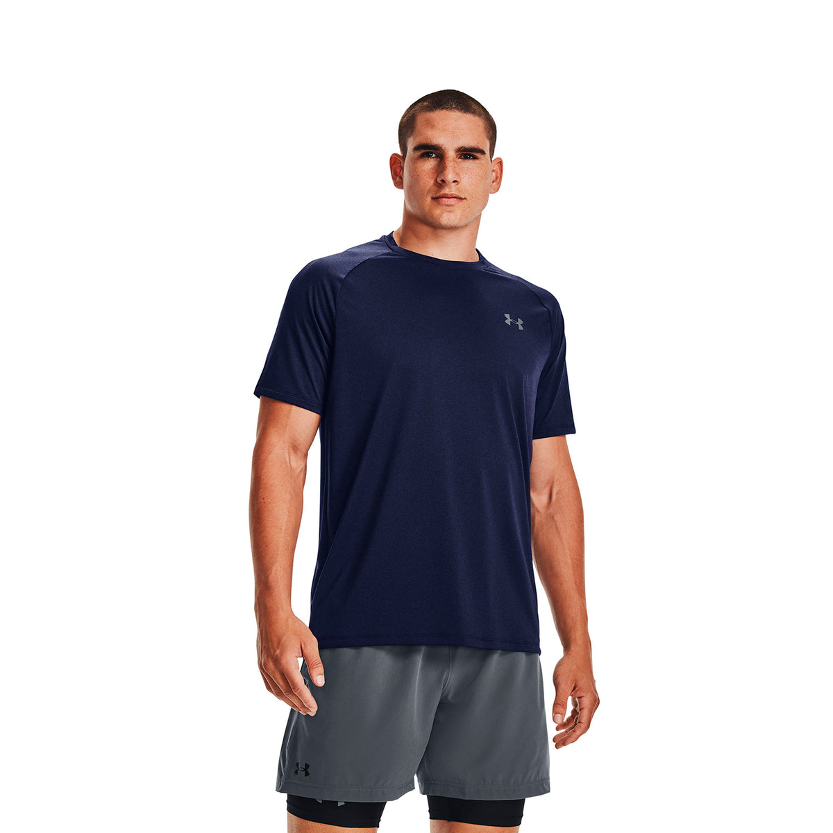 Camiseta Fútbol Hombre Color Azul-3