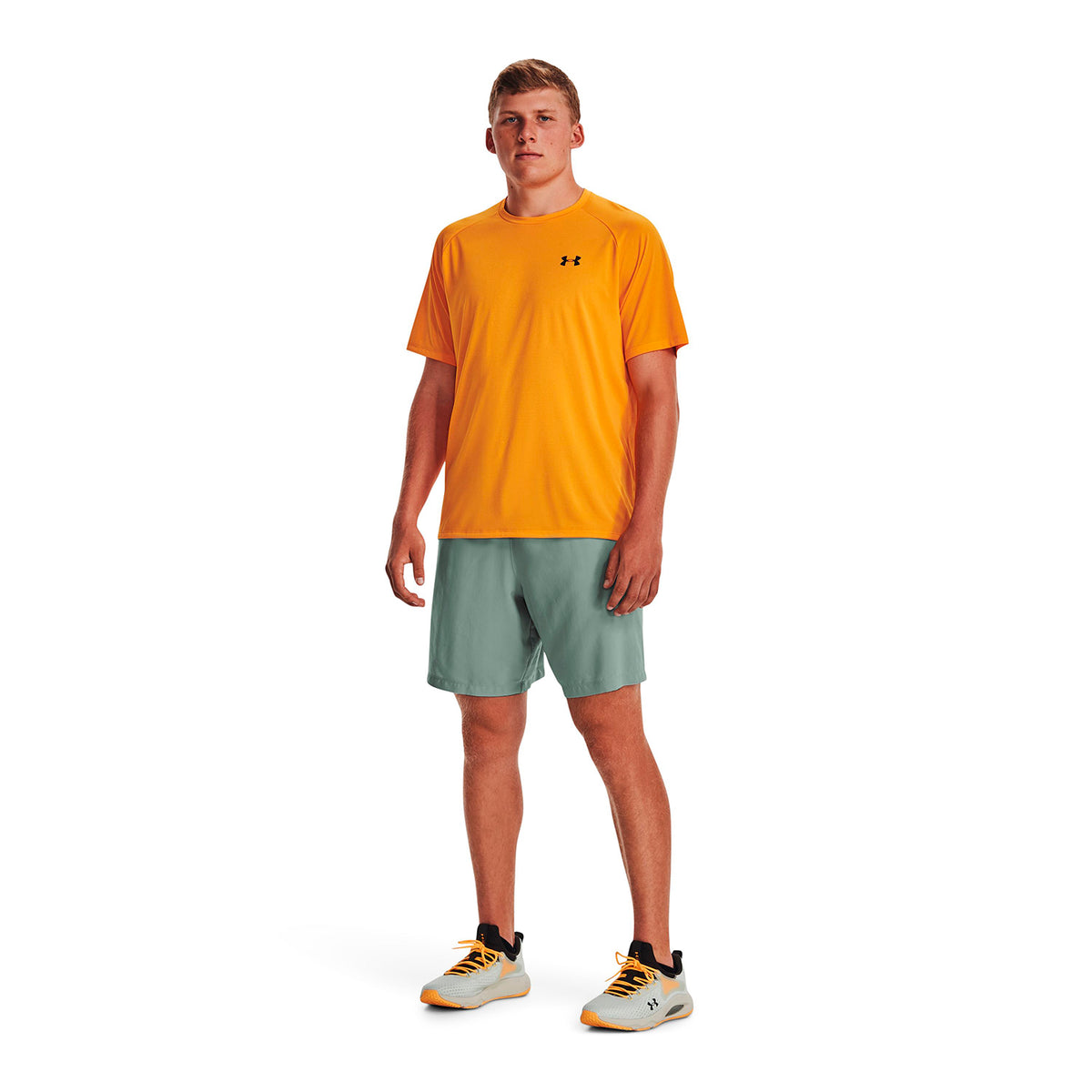 Camiseta Fútbol Hombre Color Amarillo-5