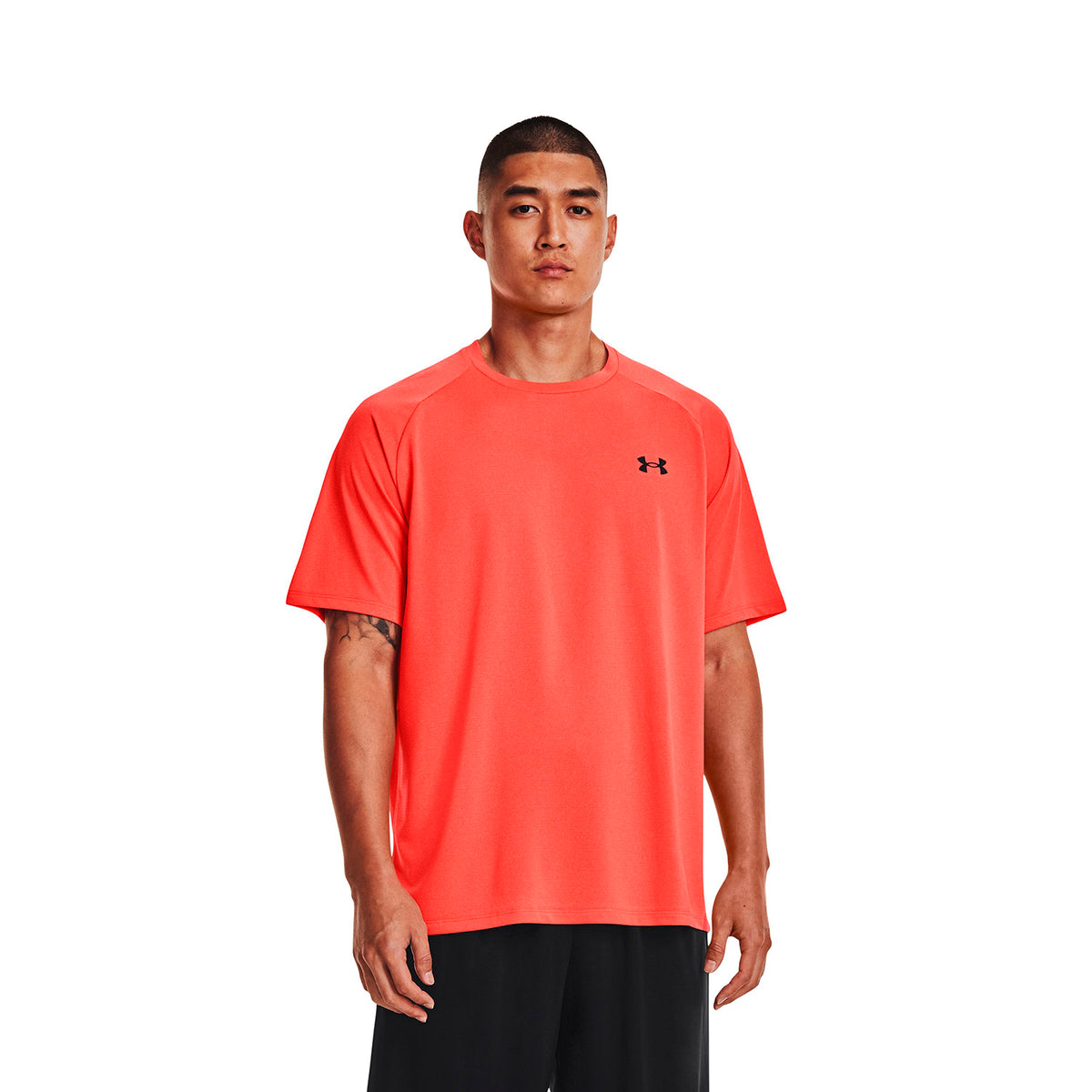 Camiseta Fútbol Hombre Color Naranja-3