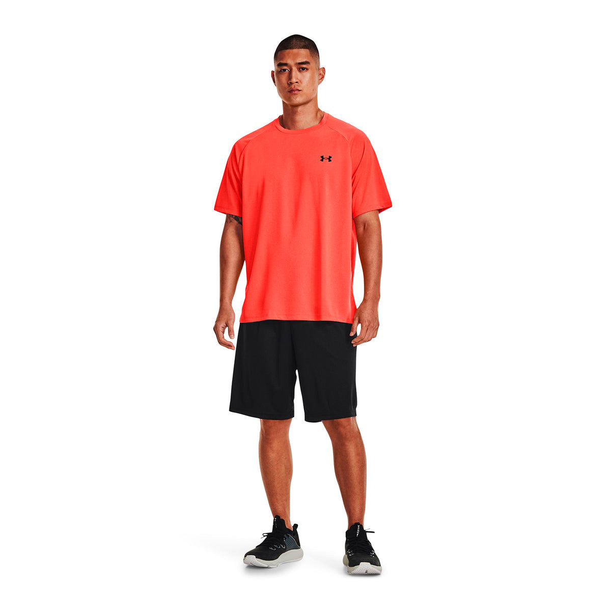Camiseta Fútbol Hombre Color Naranja-5