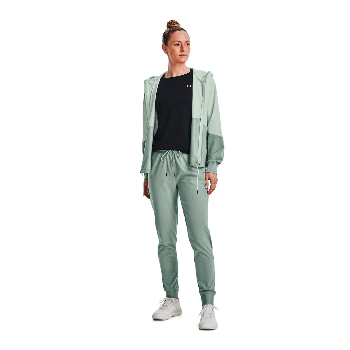 Sudaderas Training Mujer Color Verde-5