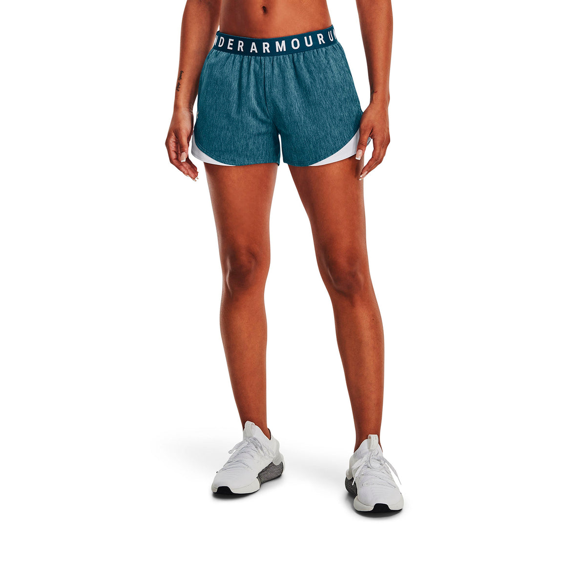 Short Training Mujer Color Azul-3