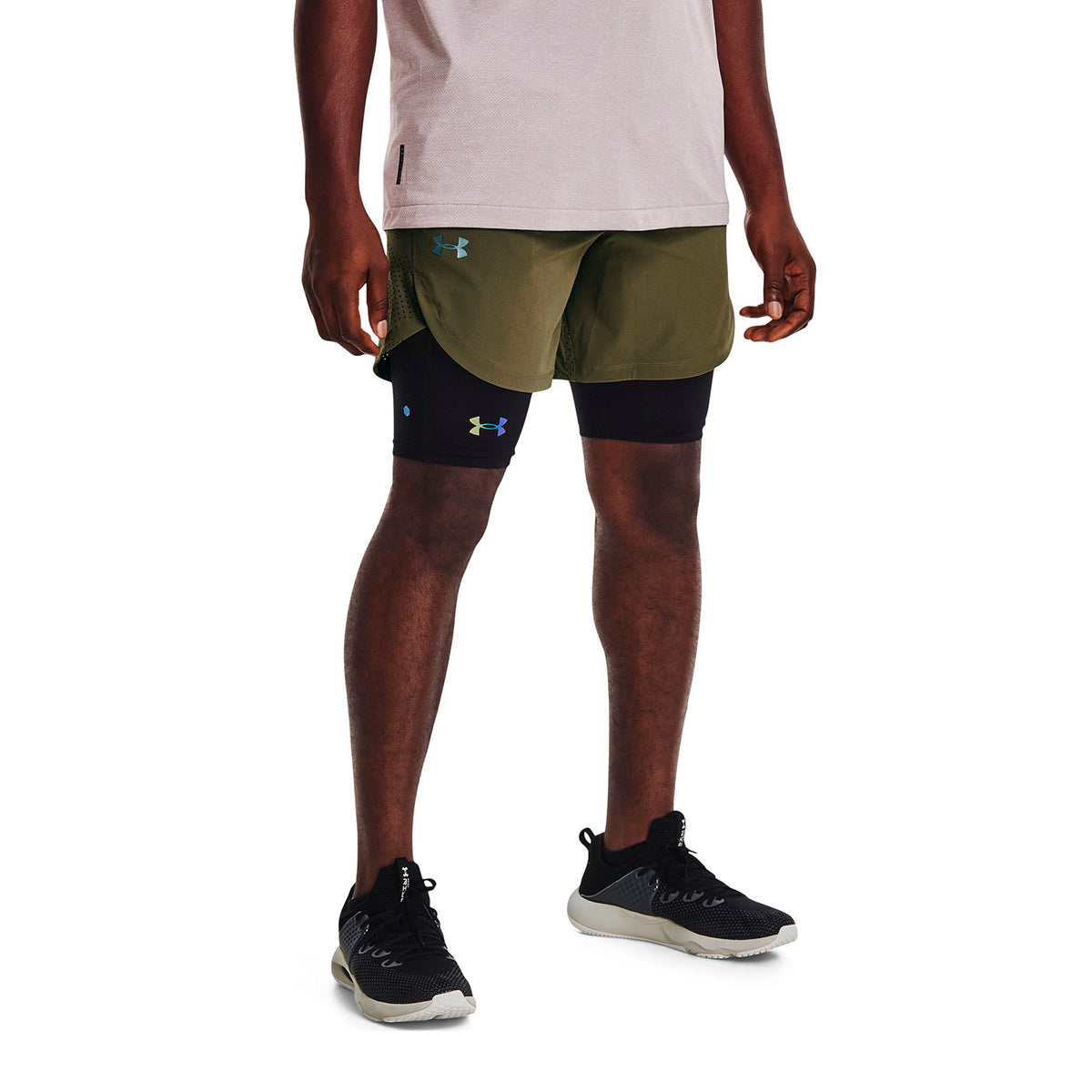 Short Fútbol Hombre Color Verde-3