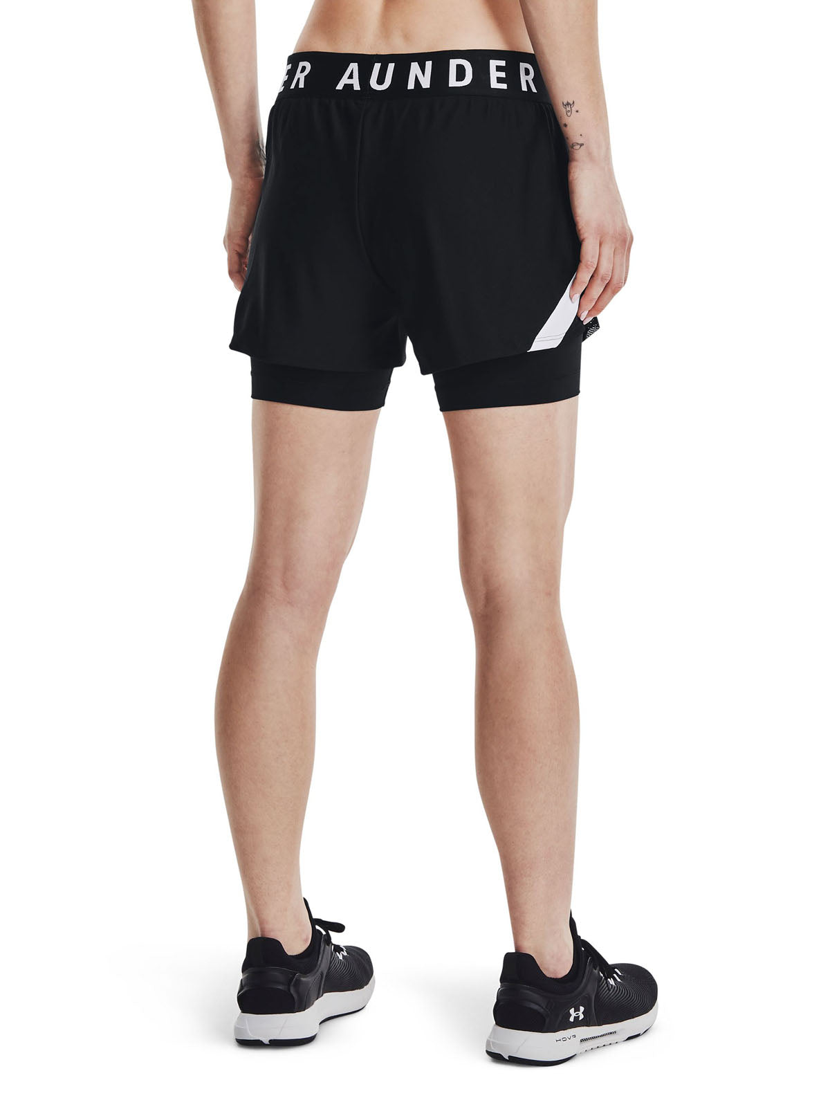 Short Fútbol Mujer Color Negro-4