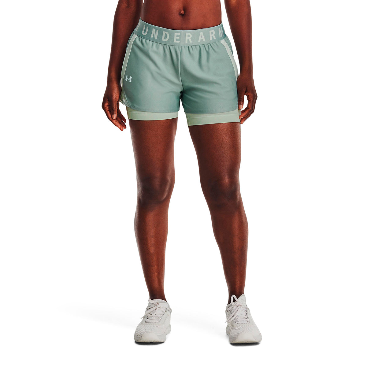Short Fútbol Mujer Color Verde-3