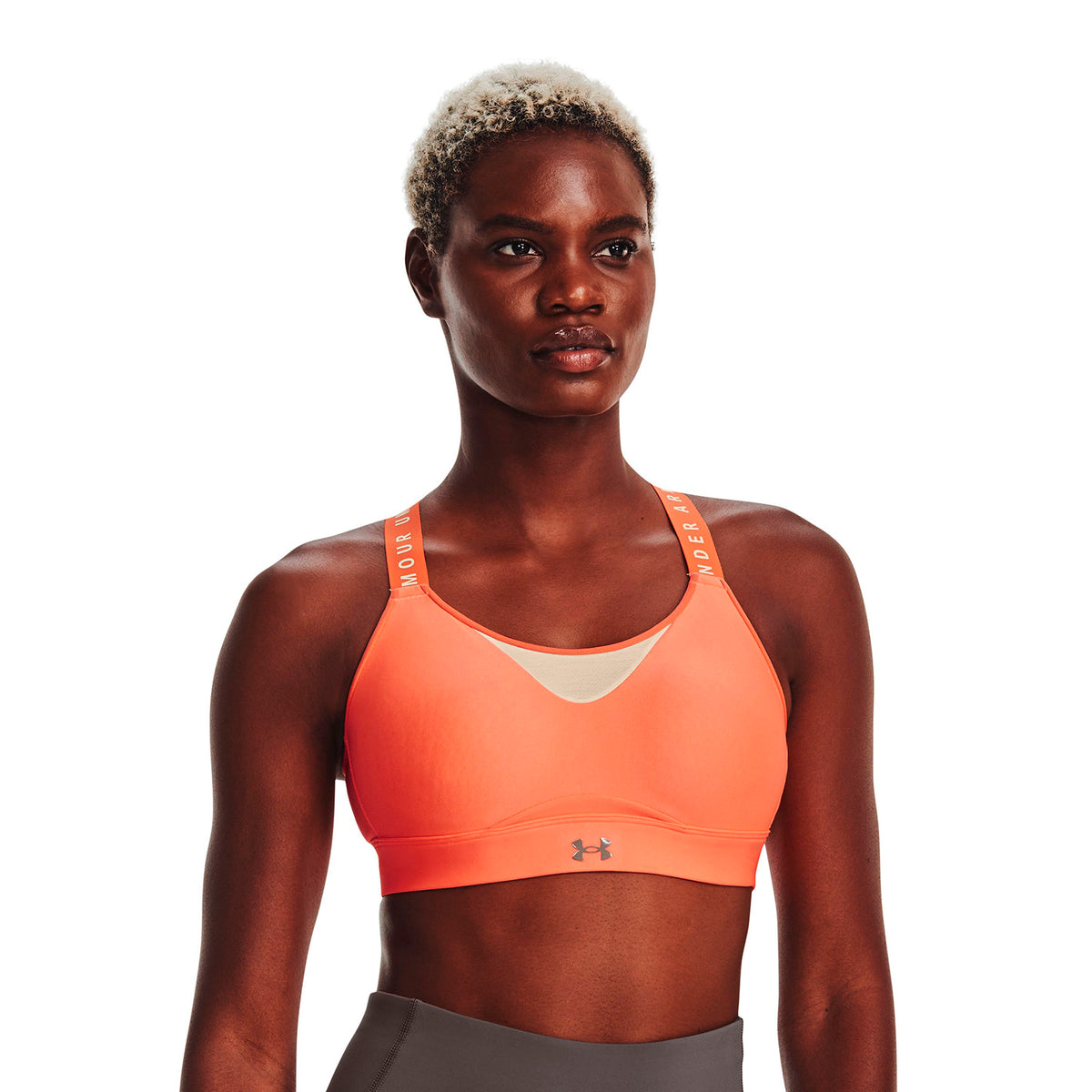 Bras Fútbol Mujer Color Naranja-3