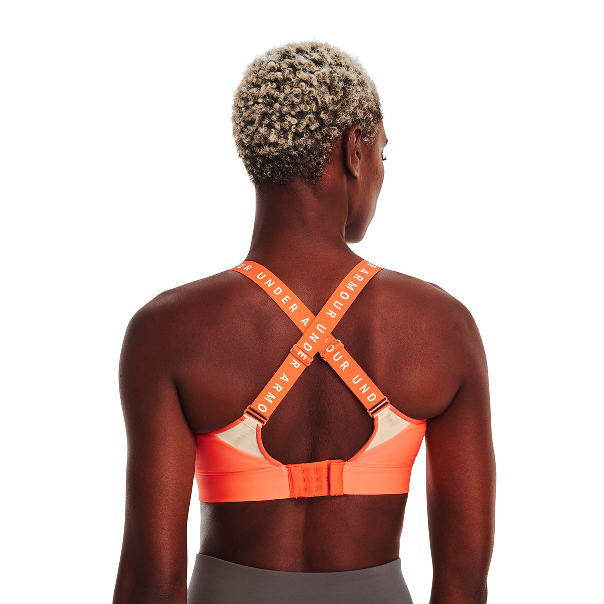 Bras Fútbol Mujer Color Naranja-4