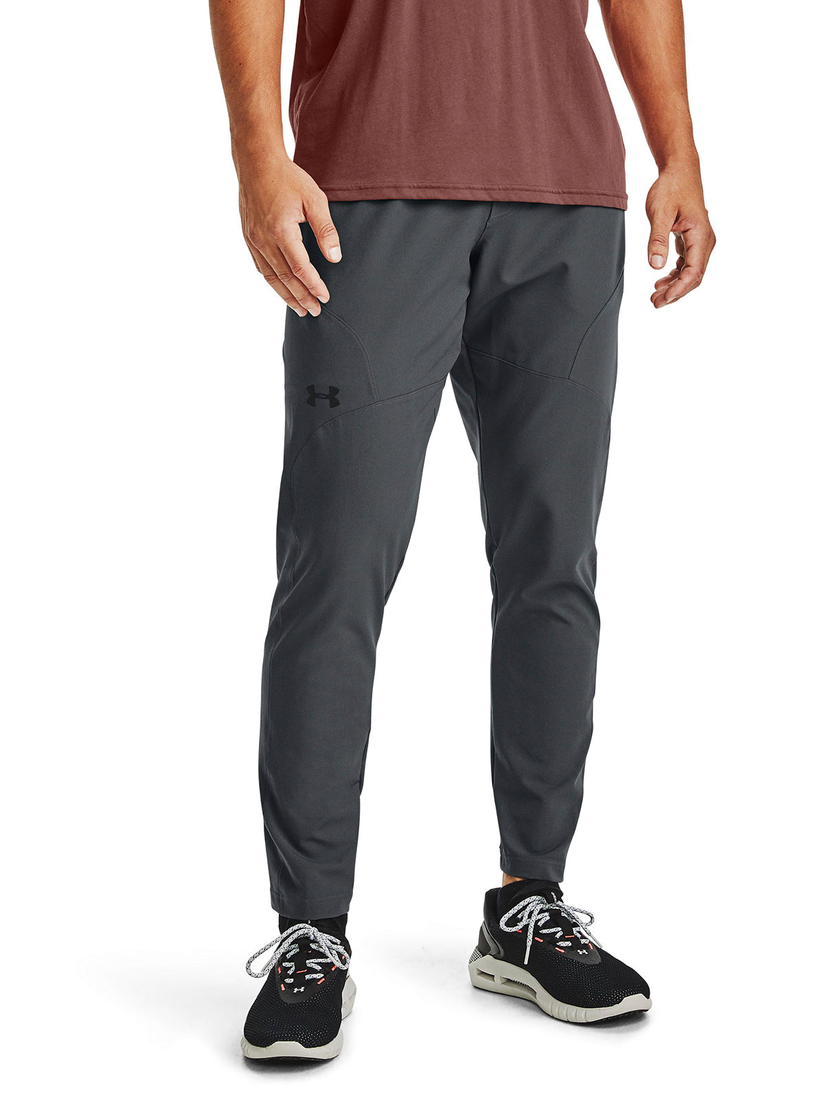 Pantalón Training Hombre Color Gris-3