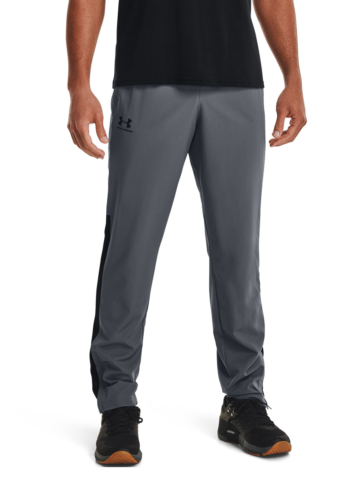 Pantalón Training Hombre Color Gris-3