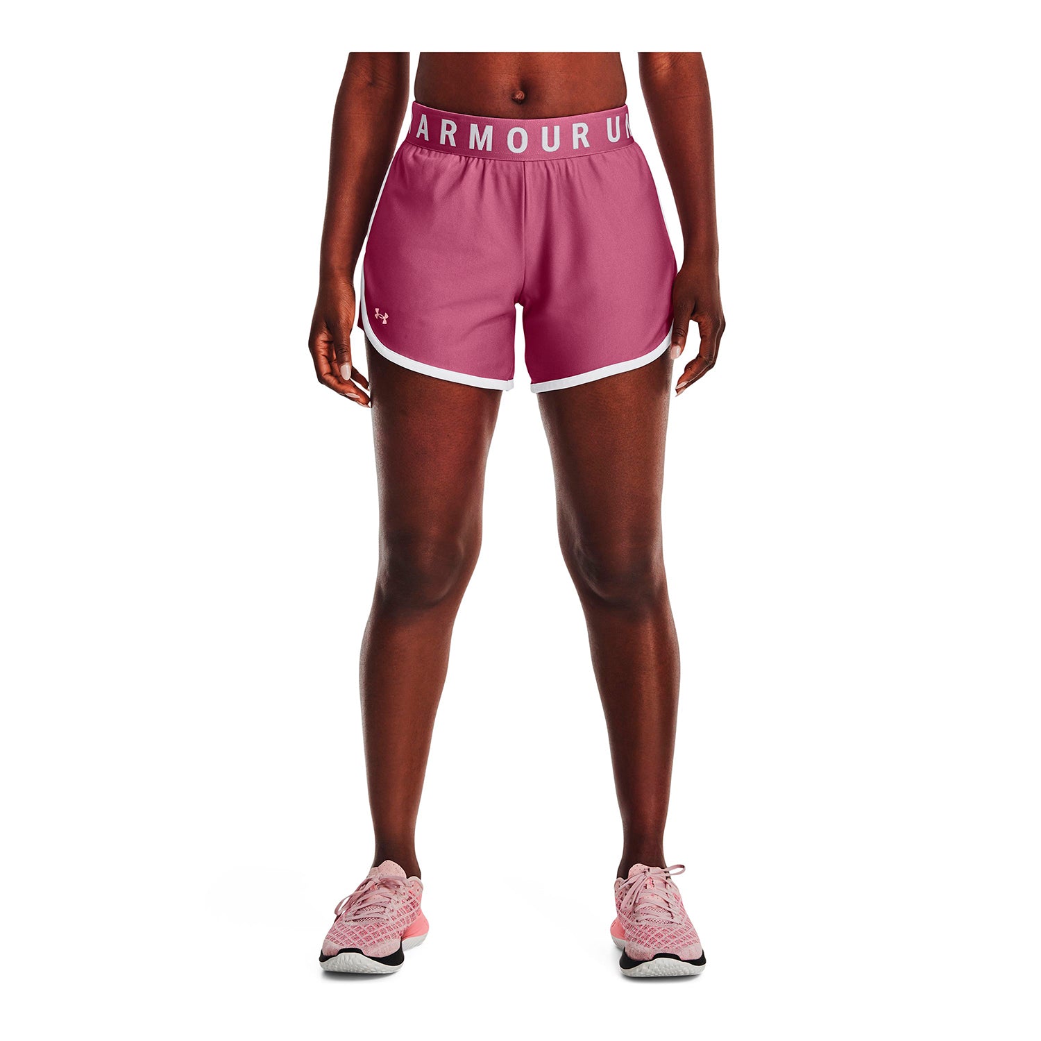 Short Fútbol Mujer Color Rosado-1