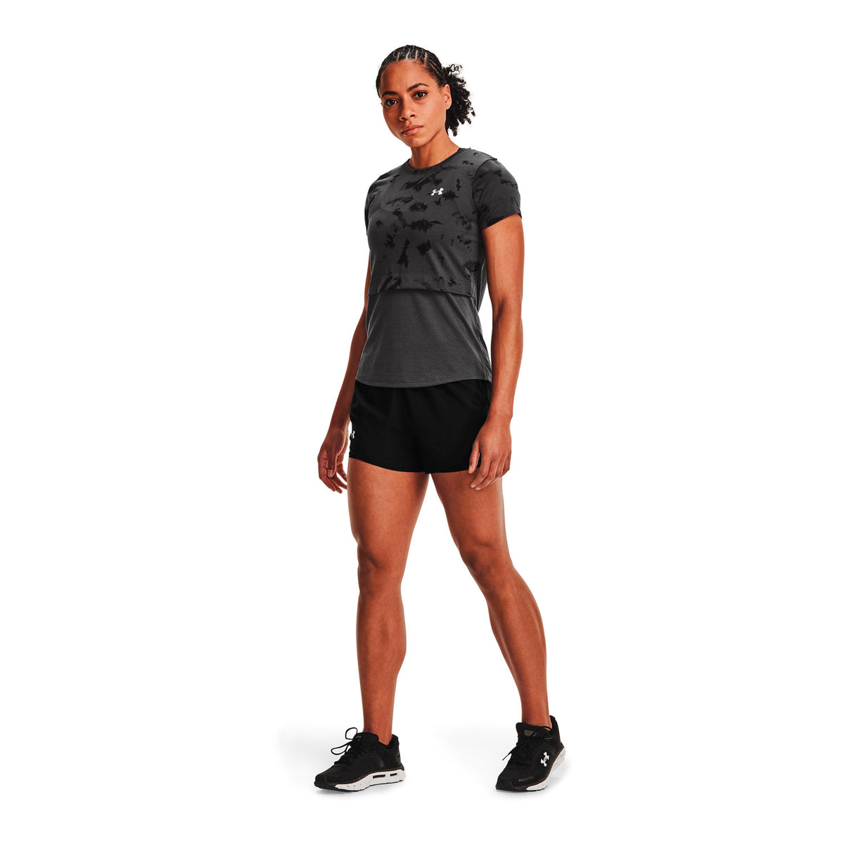 Short Running Mujer Color Negro-5