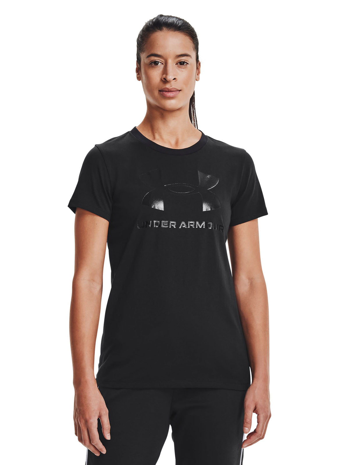 Camiseta Training Mujer Color Negro-3