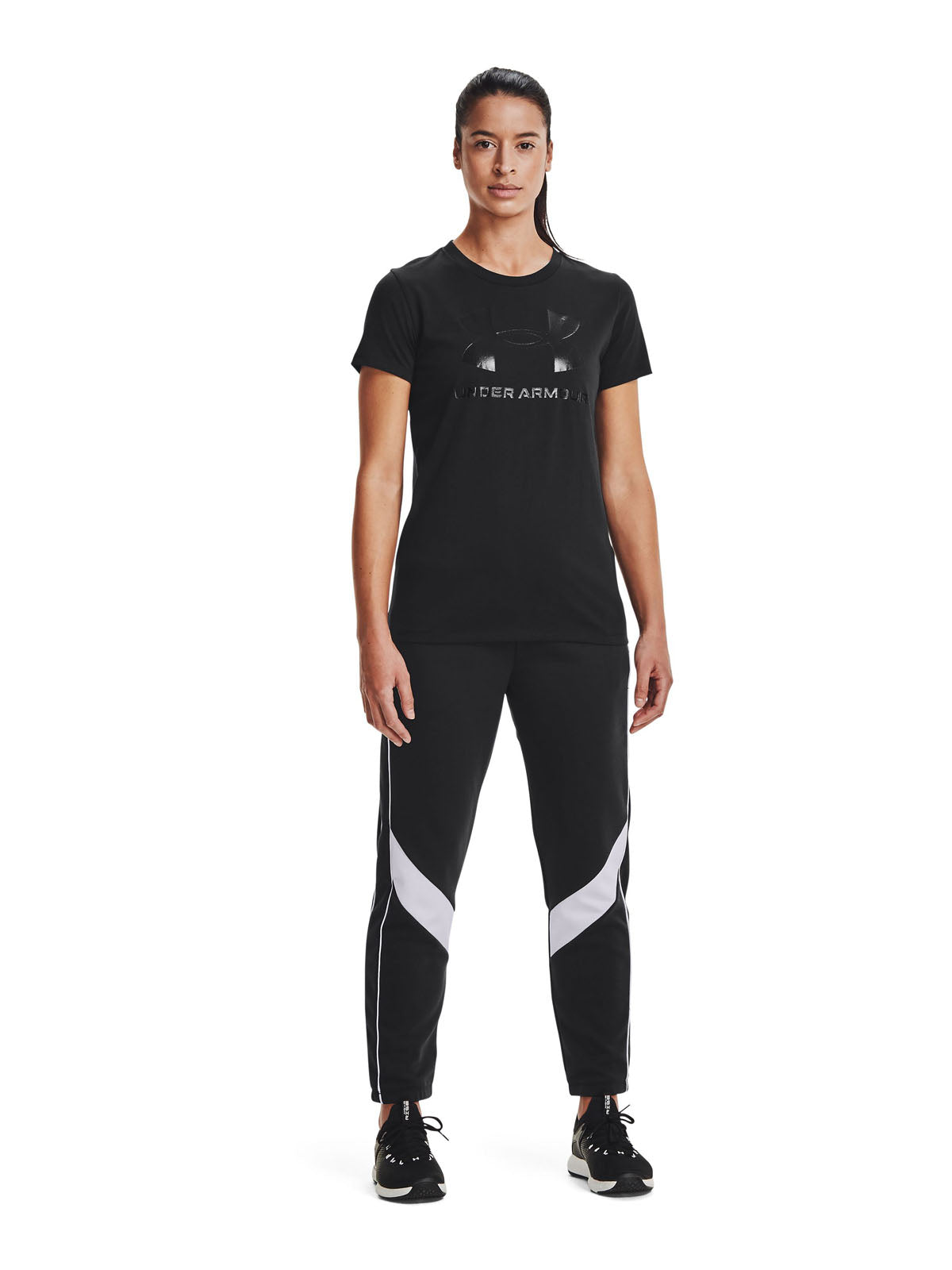 Camiseta Training Mujer Color Negro-5