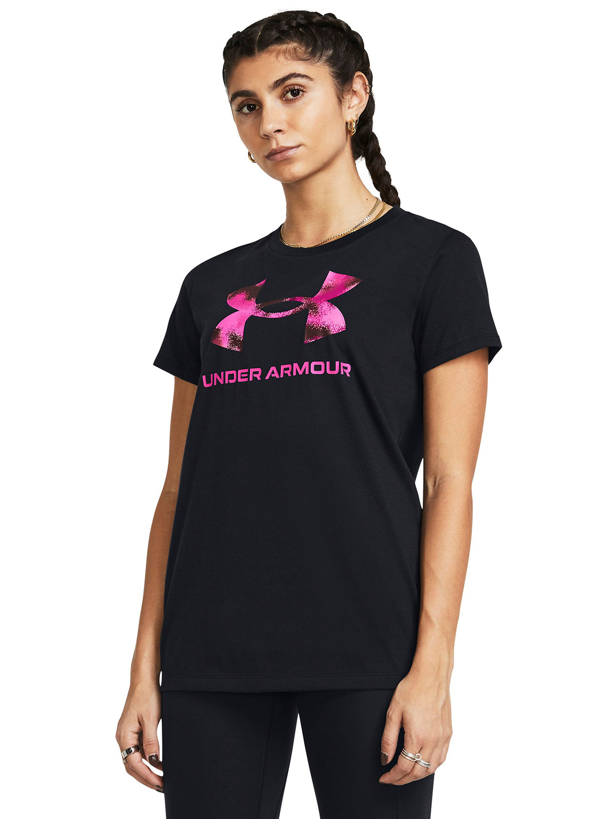 Camiseta Training Mujer Color Negro-3