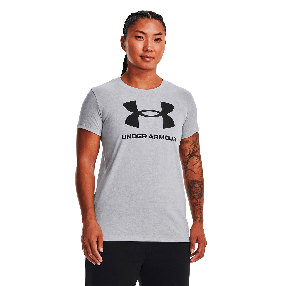 Camiseta Training Mujer Color Gris-3