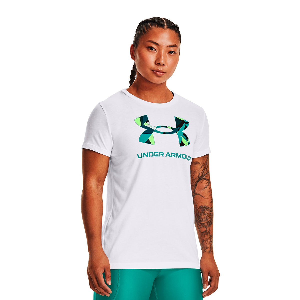 Camiseta Training Mujer Color Blanco-3