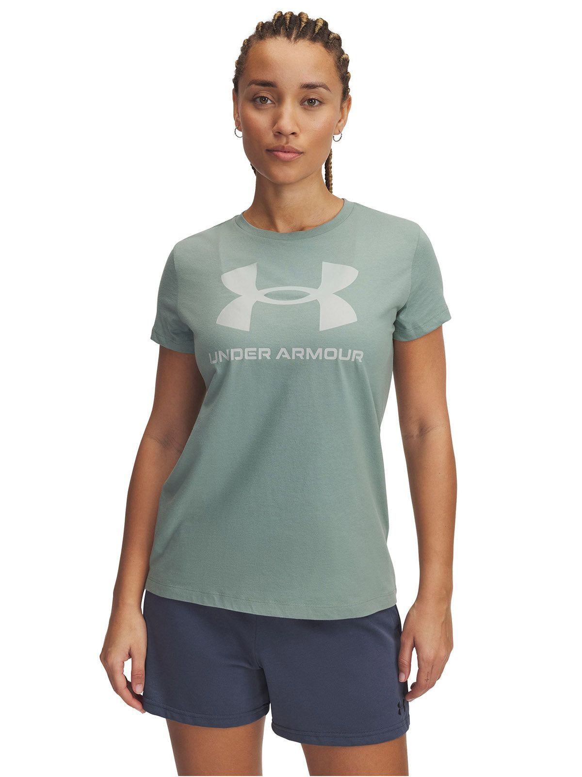 Camiseta Sportstyle Mujer Color Verde-1