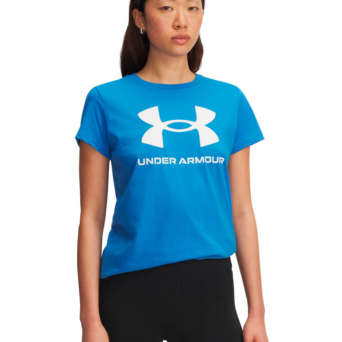 Camiseta Sportstyle Mujer Color Azul-1
