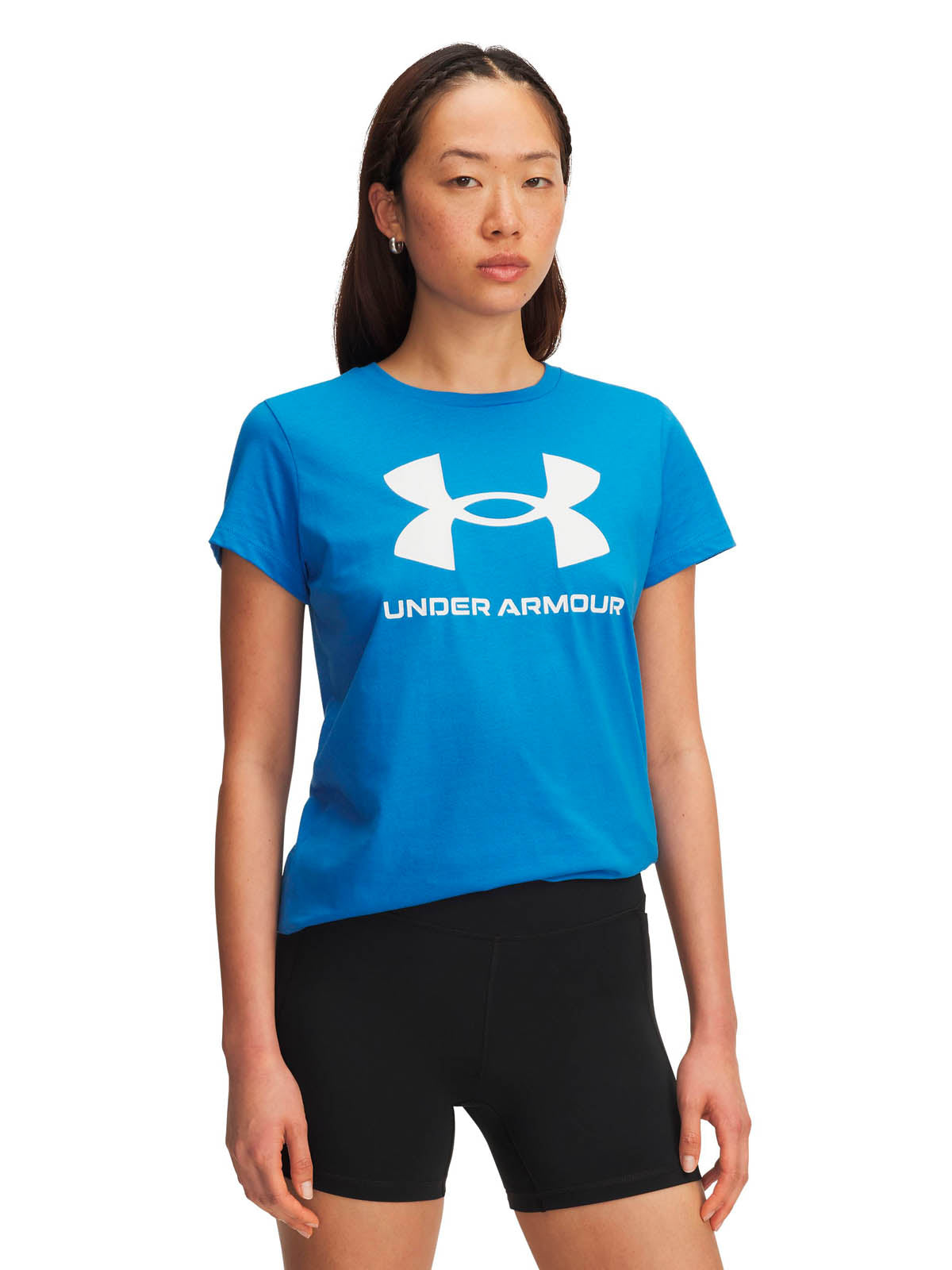 Camiseta Sportstyle Mujer Color Azul-1