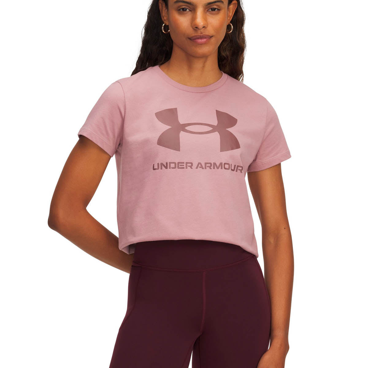 Camiseta Sportstyle Mujer Color Rosado-1