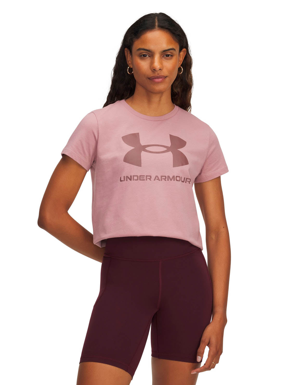 Camiseta Sportstyle Mujer Color Rosado-1