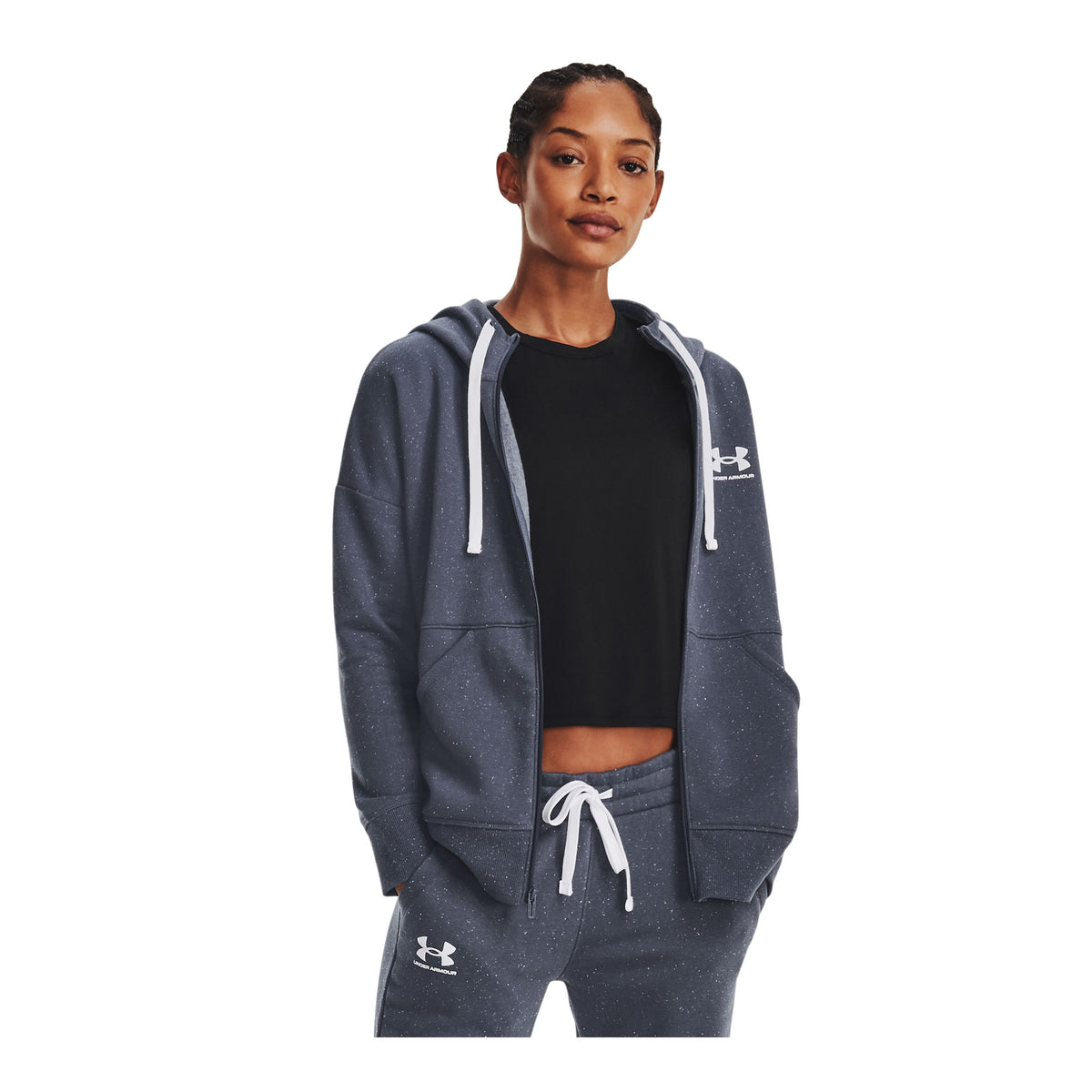 Buzo Training Mujer Color Gris-3